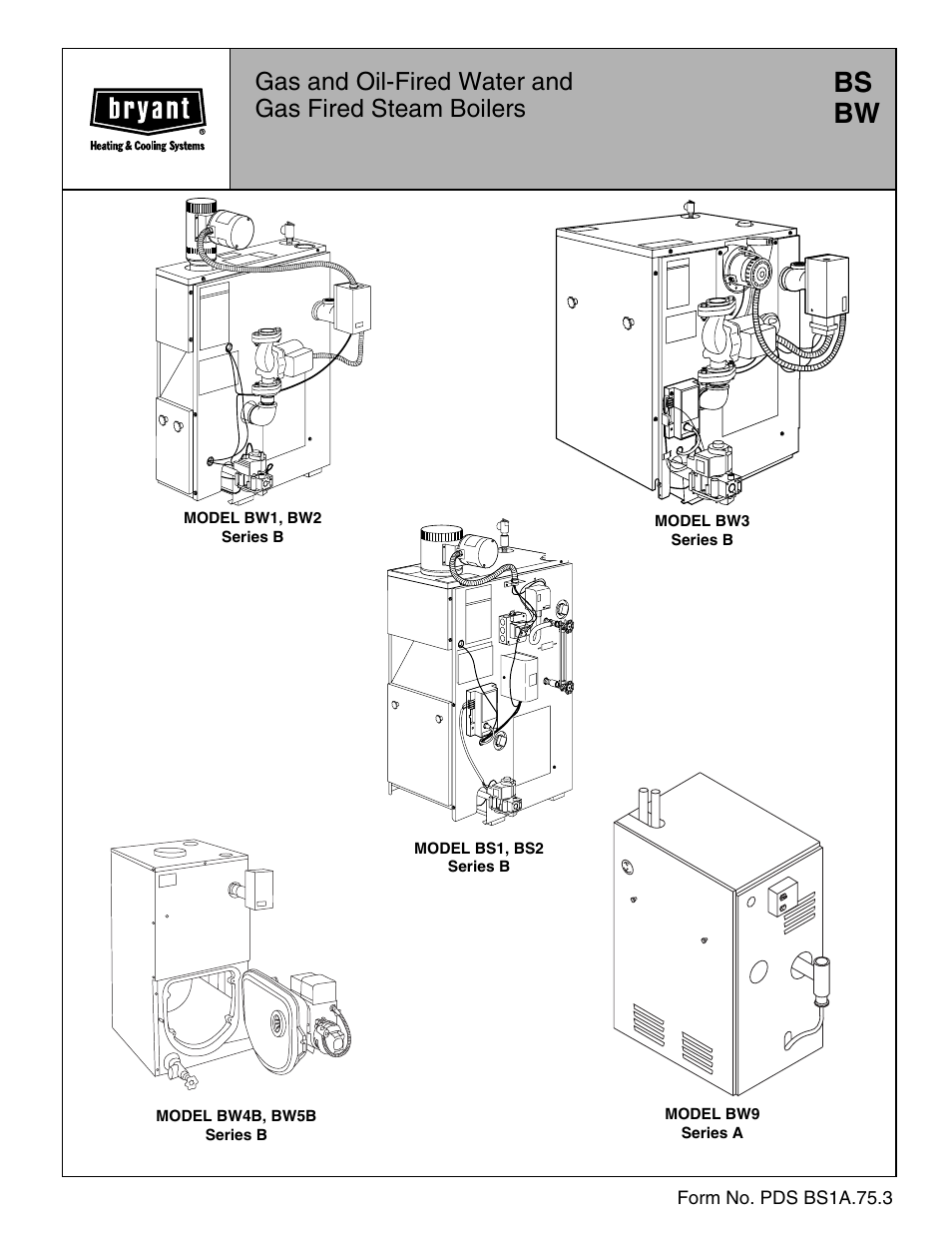 Bryant BW1 User Manual | 16 pages