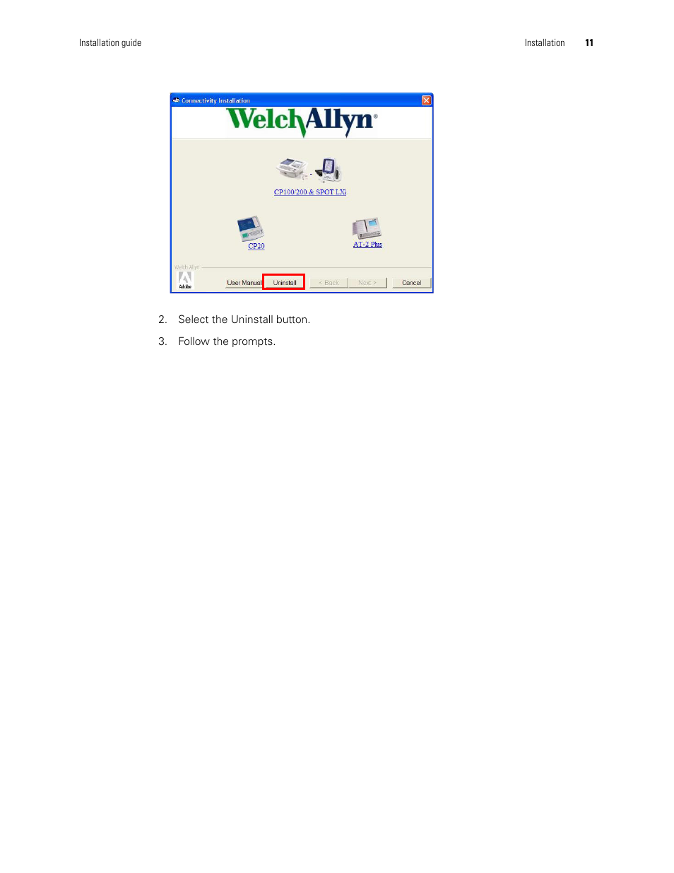 Welch Allyn CSK Software Install Guide - Installation Guide User Manual | Page 15 / 44