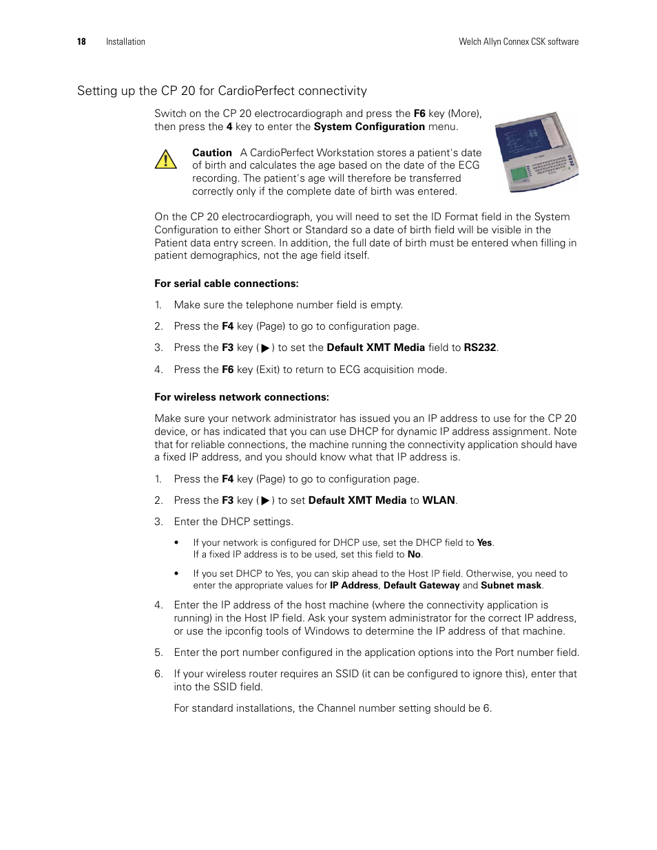 Welch Allyn CSK Software Install Guide - Installation Guide User Manual | Page 22 / 44
