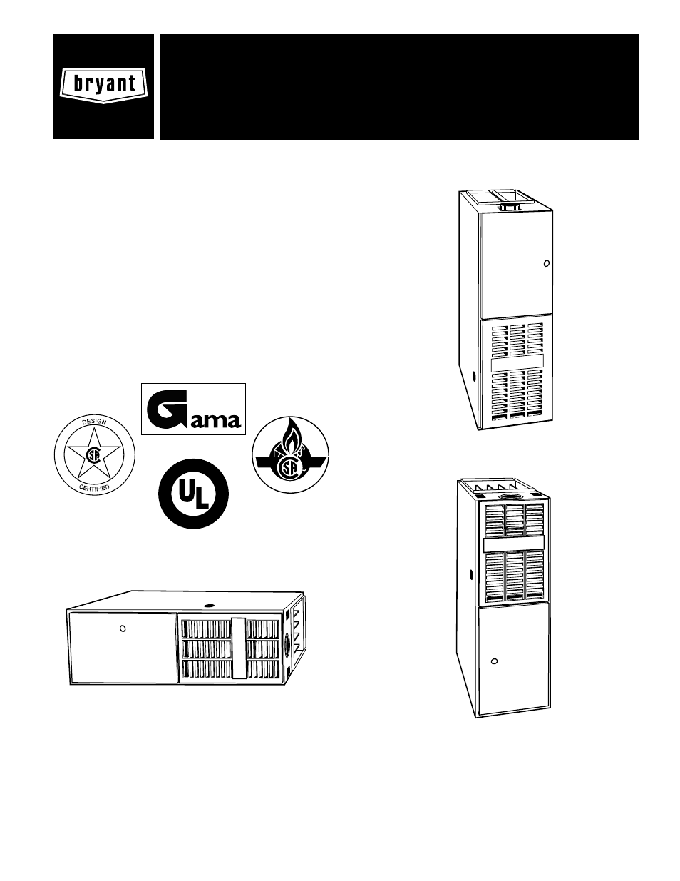 Bryant 330JAV User Manual | 12 pages