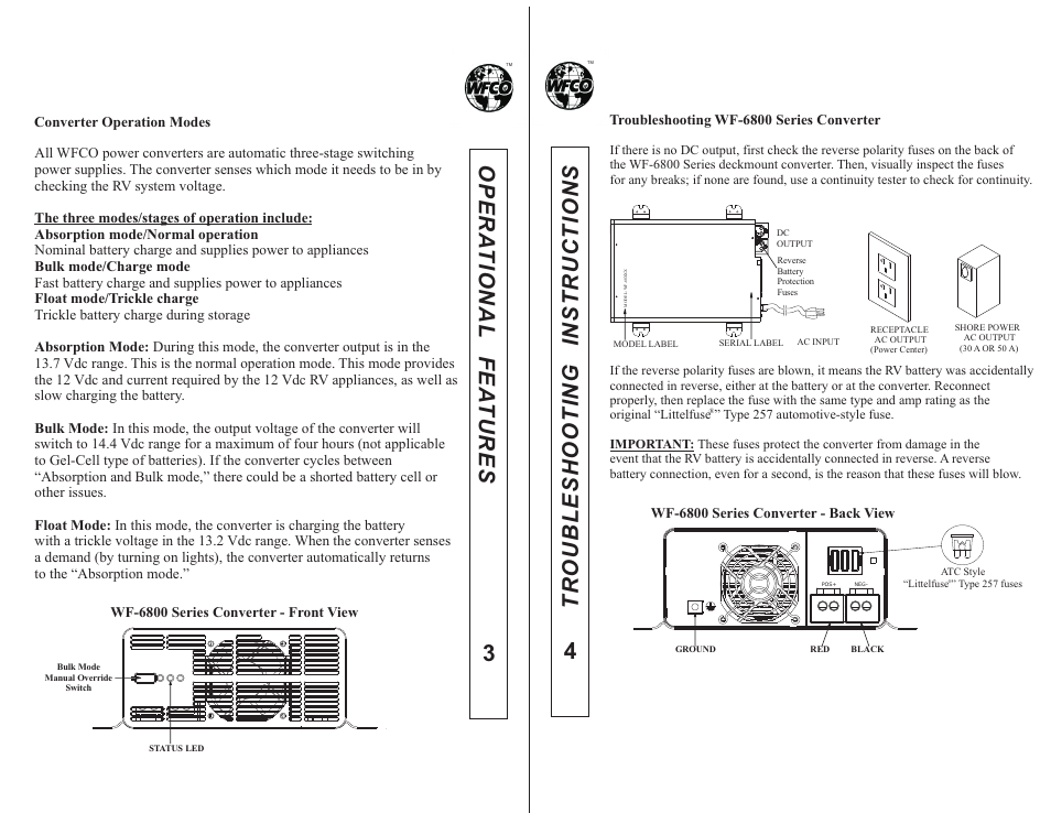 WFCO WF-68100 User Manual | Page 3 / 7