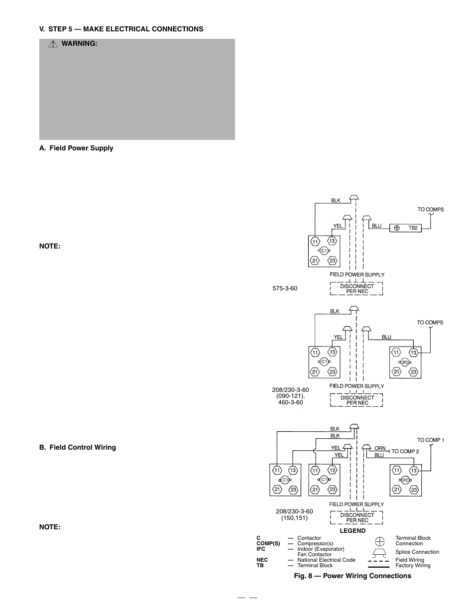 Bryant DURAPACK 558F User Manual | Page 9 / 70