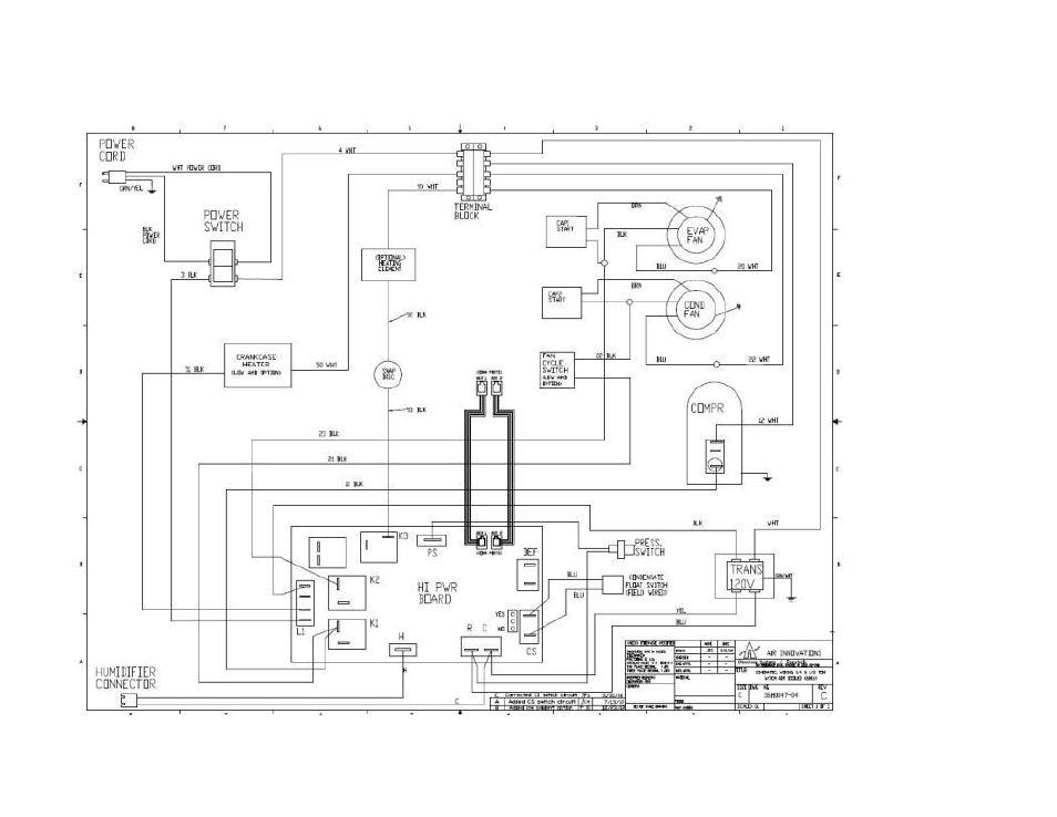 Wiring diagrams d025 and d050 | Wine Guardian Ducted Wine Cellar Cooling System (D0200) - Manual User Manual | Page 14 / 58