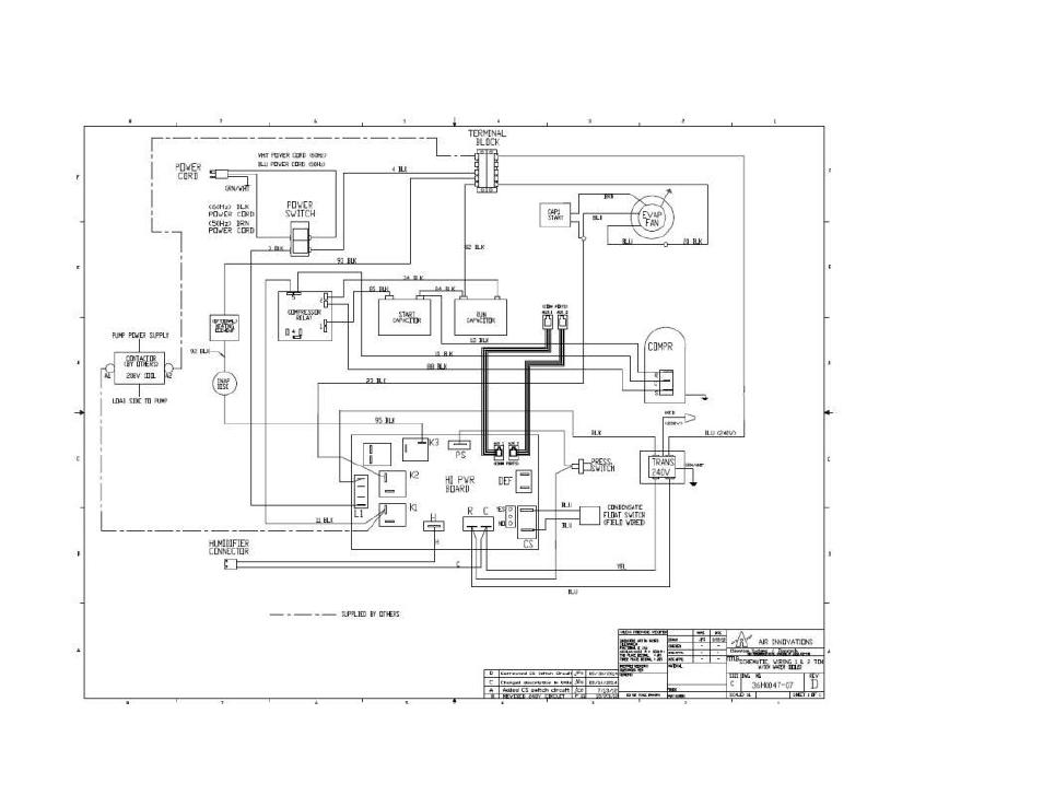 Wiring diagrams water-cooled d088 and d200 | Wine Guardian Ducted Wine Cellar Cooling System (D0200) - Manual User Manual | Page 17 / 58