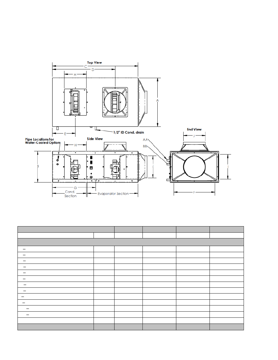Wine guardian dimensional data | Wine Guardian Ducted Wine Cellar Cooling System (D0200) - Manual User Manual | Page 18 / 58