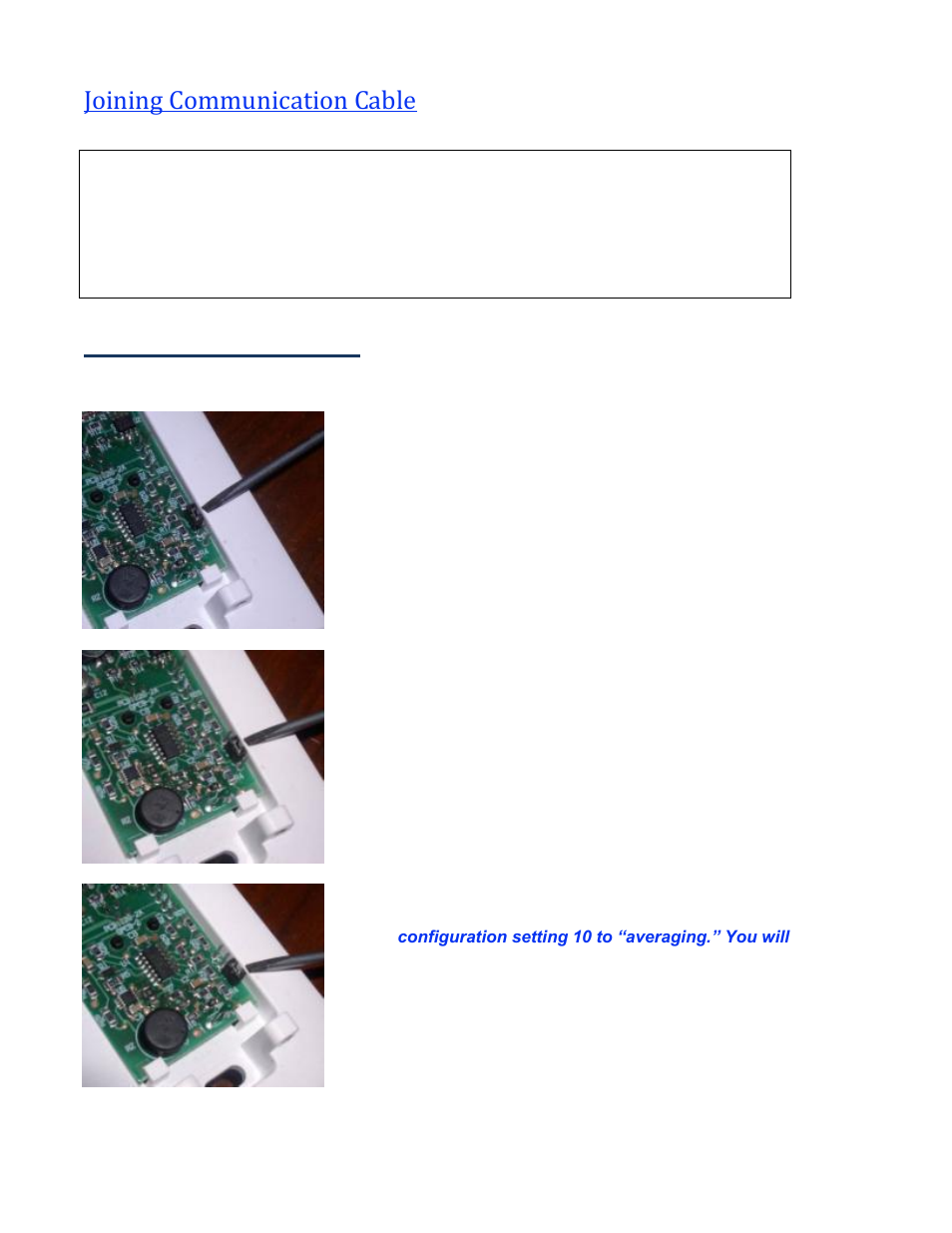 Joining communication cable, Changing jumper positions | Wine Guardian Ducted Wine Cellar Cooling System (D0200) - Manual User Manual | Page 35 / 58