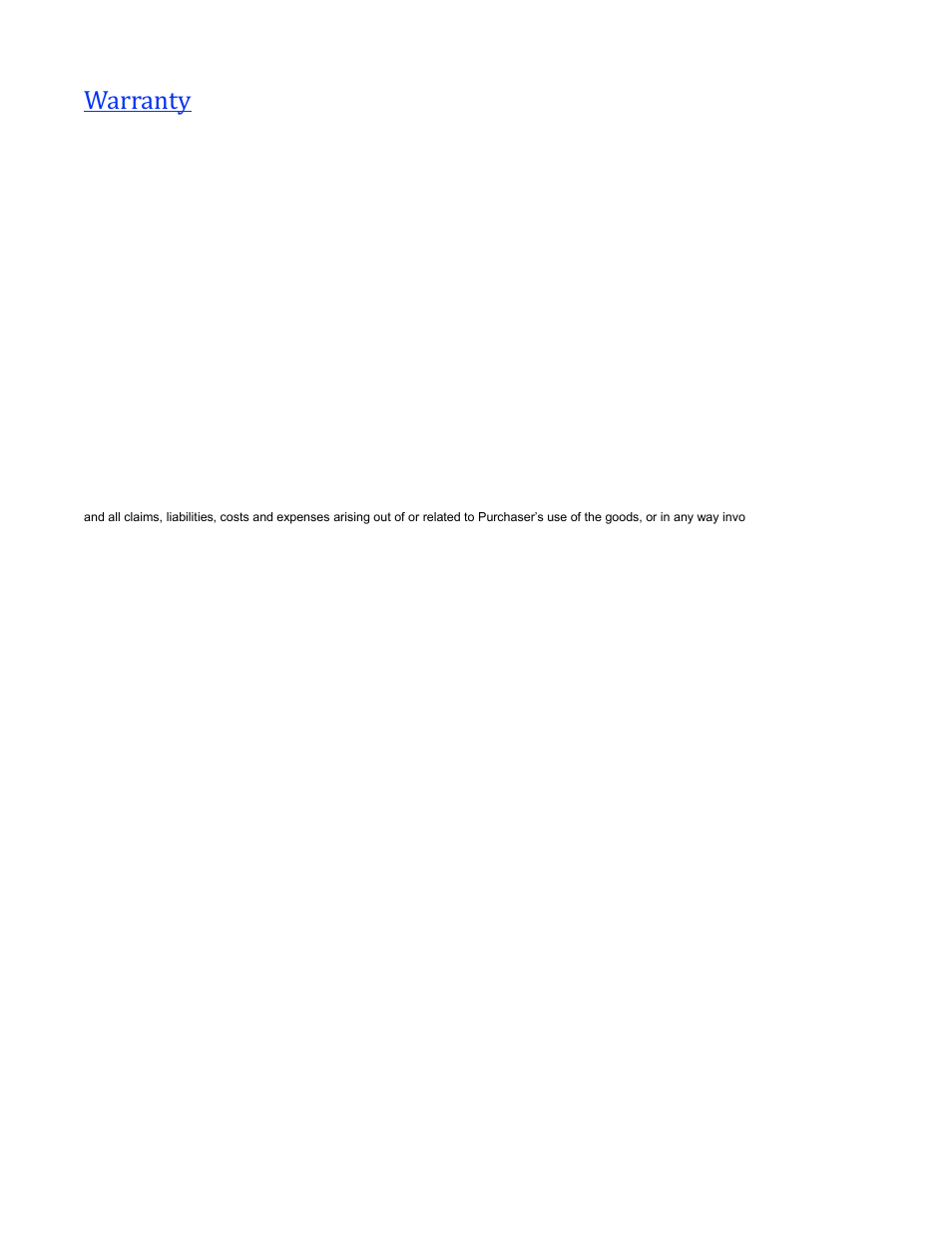 Contact and warranty information, Warranty | Wine Guardian Ducted Wine Cellar Cooling System (D0200) - Manual User Manual | Page 57 / 58