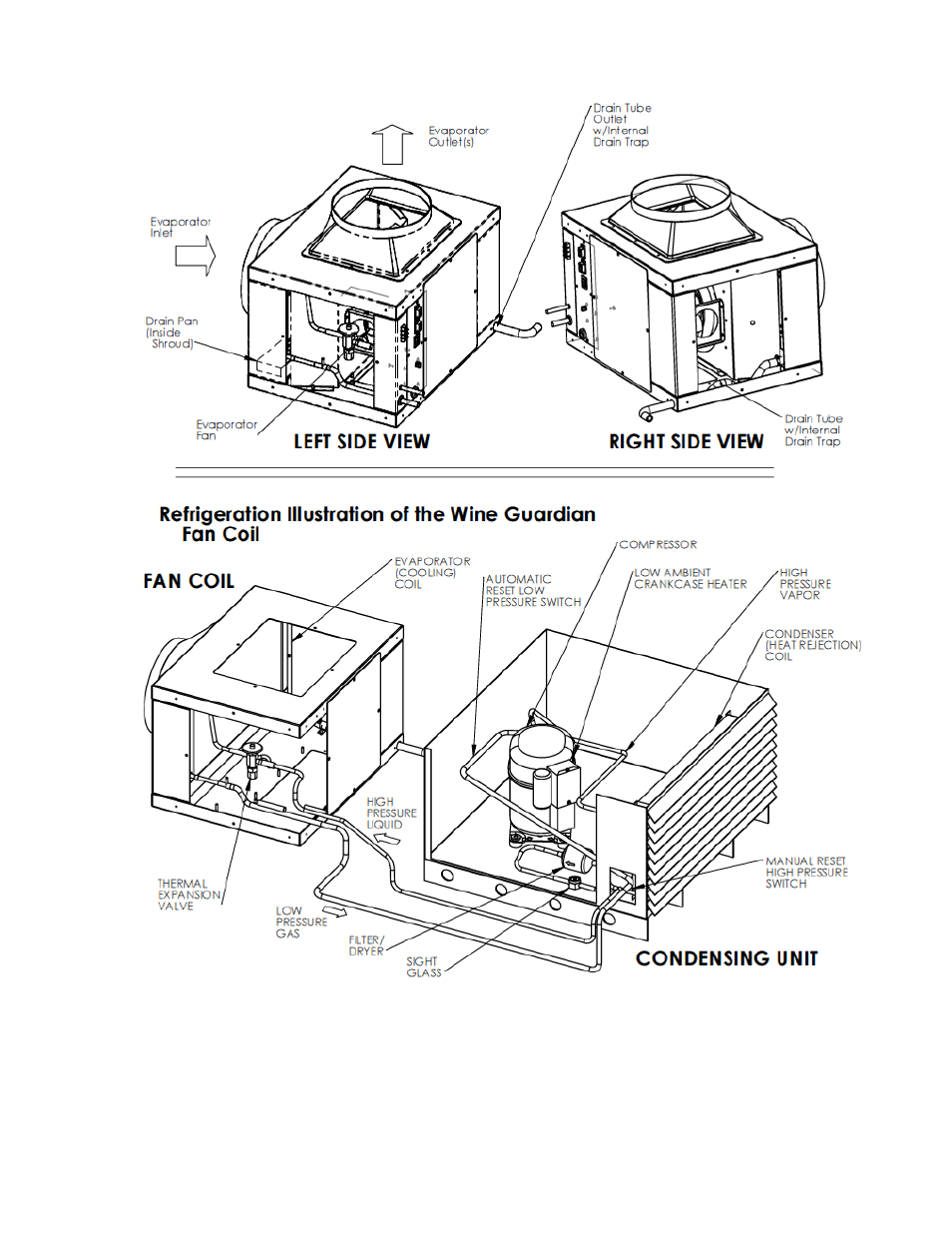Wine Guardian Ducted Split Wine Cellar Cooling Systems (SS200) User Manual | Page 12 / 68