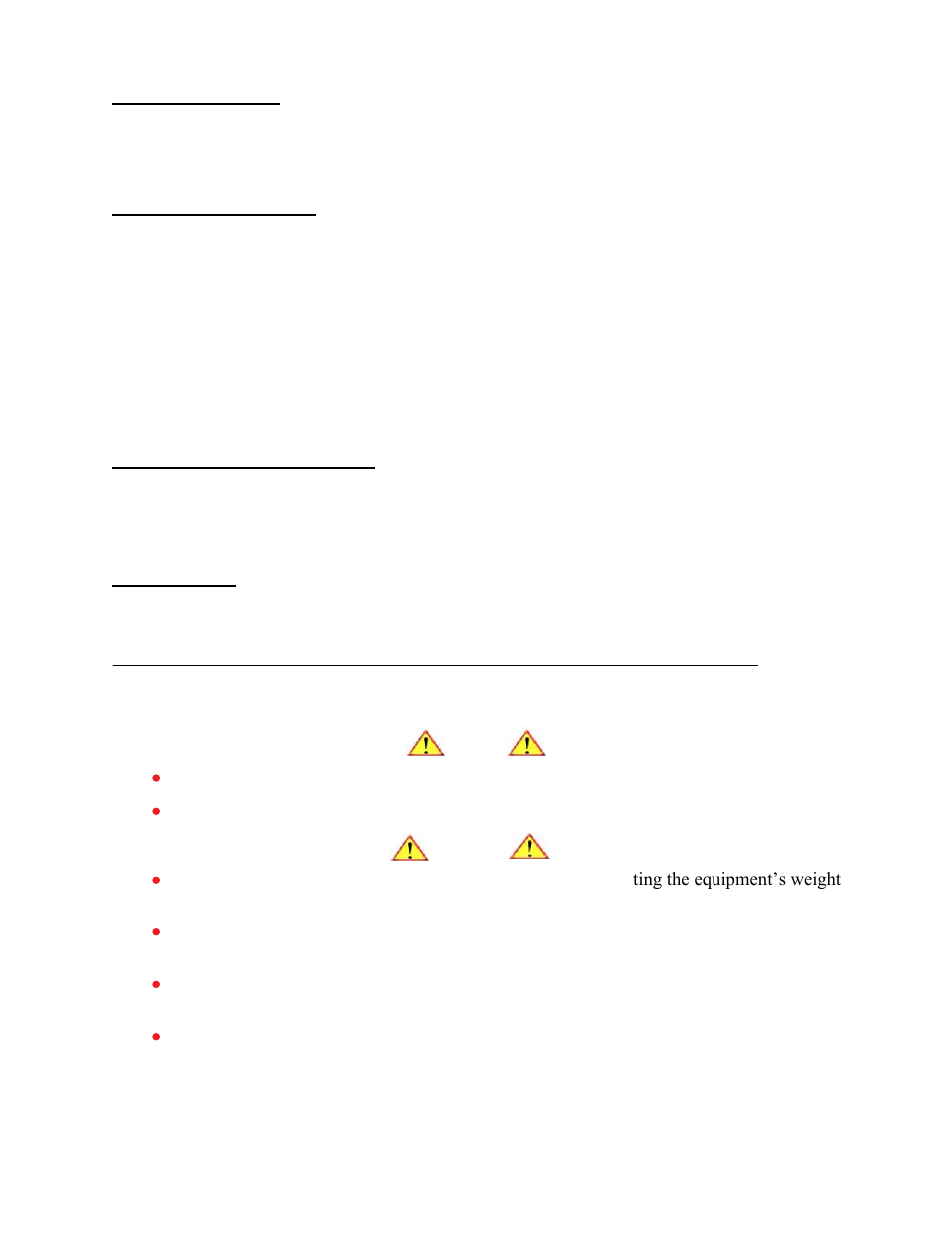 Hot parts hazards, Moving parts hazards, Equipment safety interlocks | On/off switch | Wine Guardian Through-the-Wall Wine Cellar Cooling Systems 50Hz (WG25) - Manual User Manual | Page 15 / 41