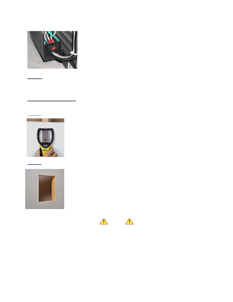 Grilles, Mounting the system, Step 1 | Step 2 | Wine Guardian Through-the-Wall Wine Cellar Cooling Systems 50Hz (WG25) - Manual User Manual | Page 20 / 41