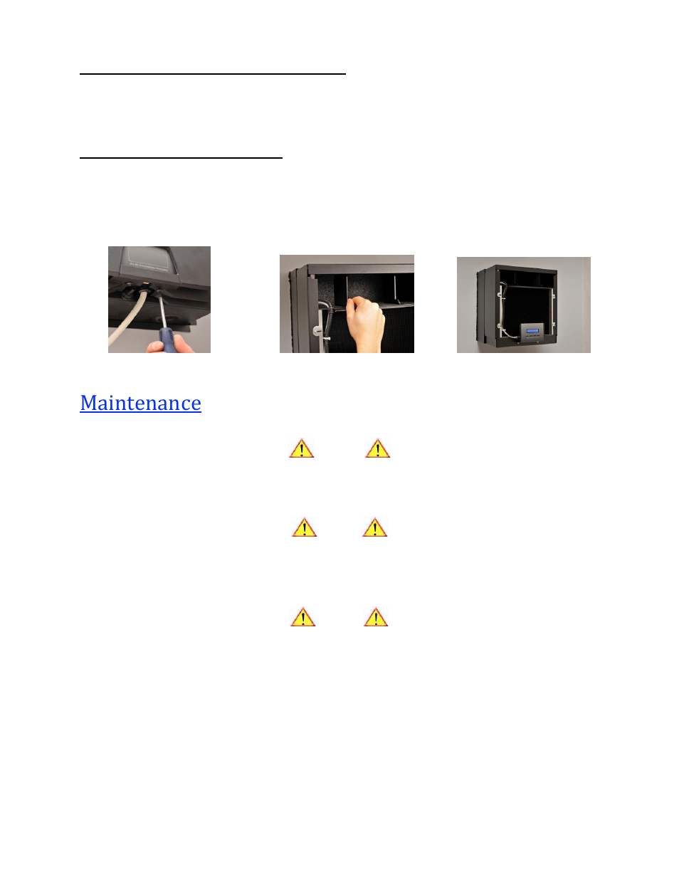Regulating the wine cellar temperature, Changing the air flow direction, Maintenance | Wine Guardian Through-the-Wall Wine Cellar Cooling Systems 50Hz (WG25) - Manual User Manual | Page 35 / 41