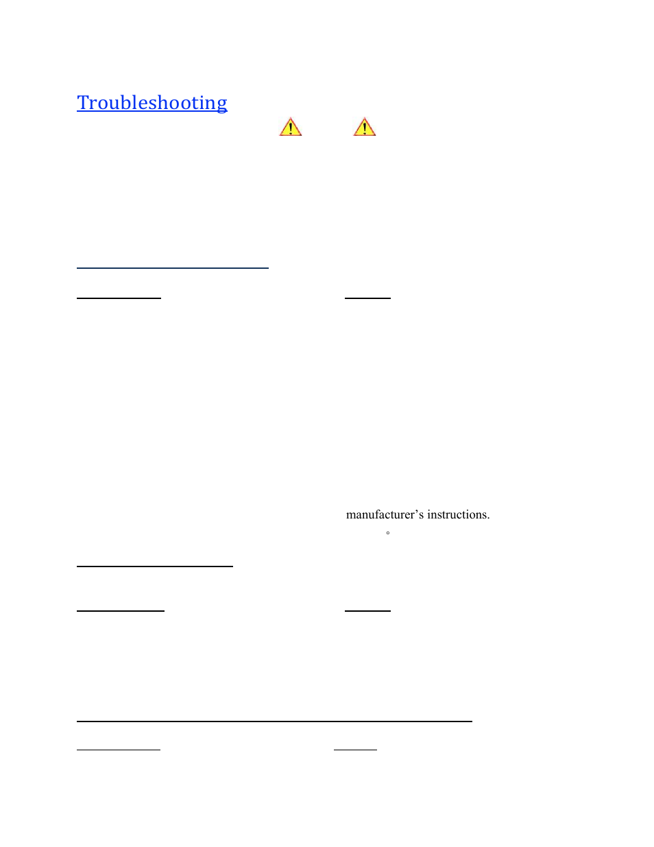 Troubleshooting, Typical start-up problems | Wine Guardian Ducted Split Wine Cellar Cooling Systems (WGS175) - Manual User Manual | Page 66 / 75