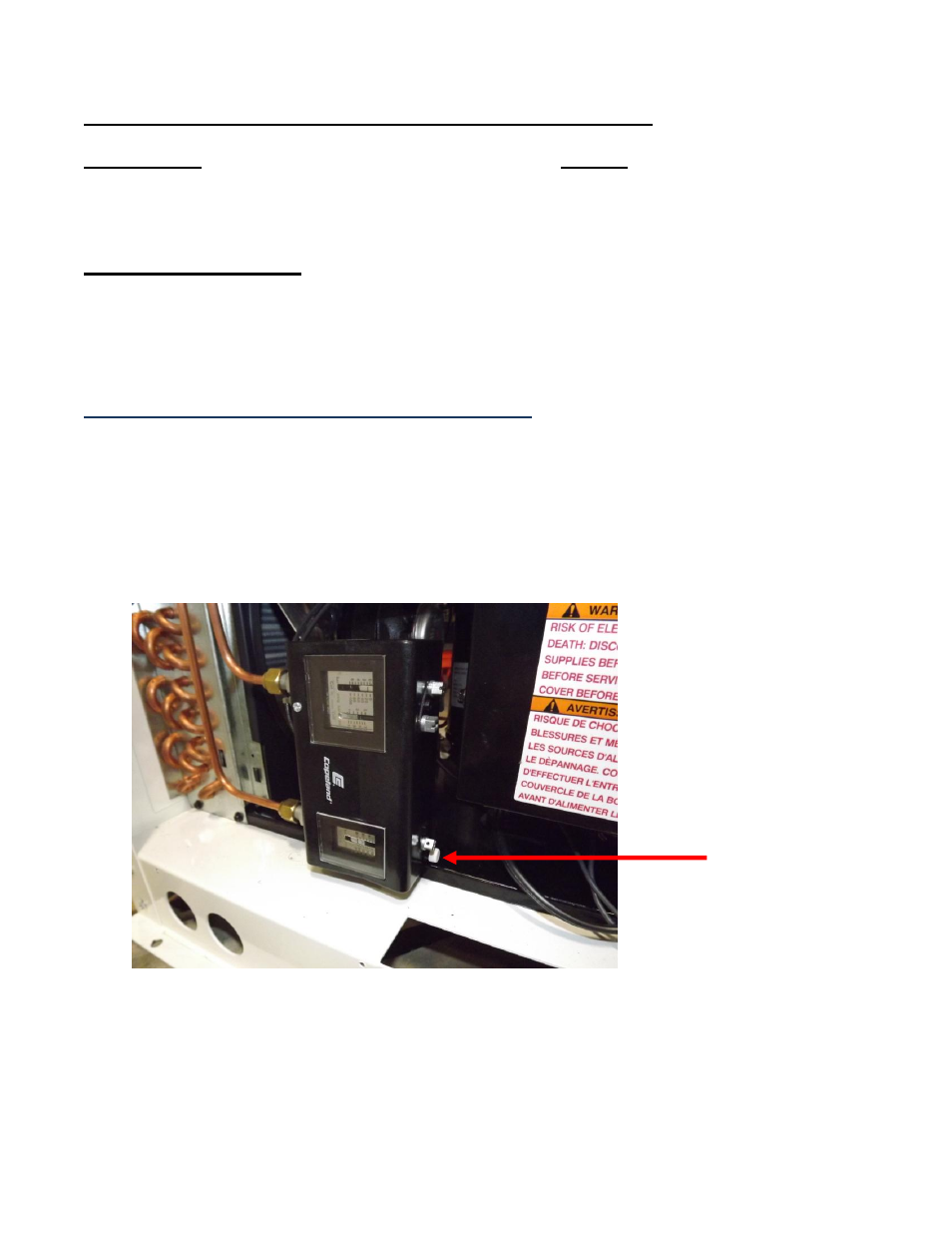 Instructions to reset high pressure switch | Wine Guardian Ducted Split Wine Cellar Cooling Systems (WGS175) - Manual User Manual | Page 73 / 75