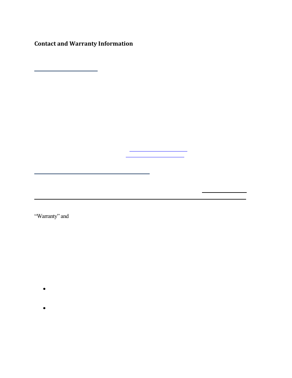 Contact and warranty information, Contact information, Warranty and warranty procedure | Wine Guardian Ducted Split Wine Cellar Cooling Systems (WGS175) - Manual User Manual | Page 74 / 75