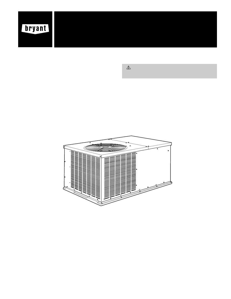 Bryant 664A User Manual | 4 pages