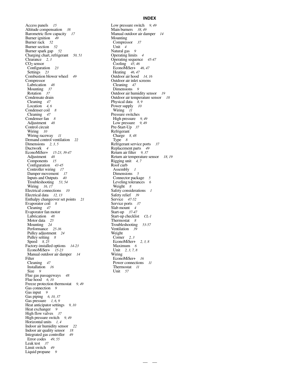 Bryant DuraPac Series 580f User Manual | Page 61 / 64