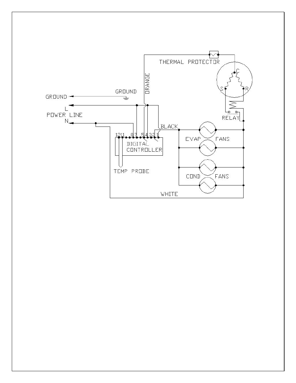 Wiring diagram | Wine-Mate CD Series User Manual | Page 19 / 23