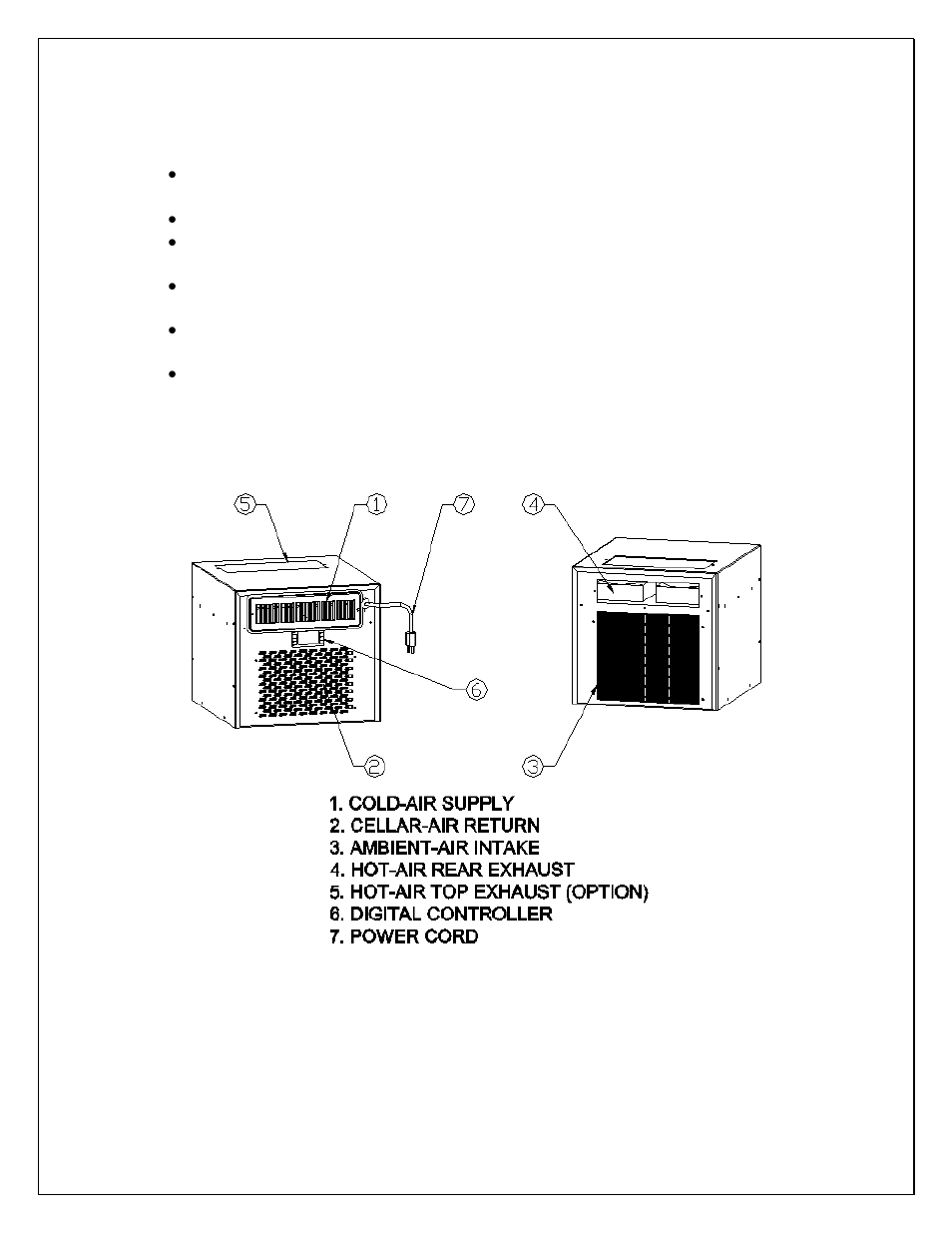 Features and specifications | Wine-Mate HZD-DE Series User Manual | Page 4 / 29