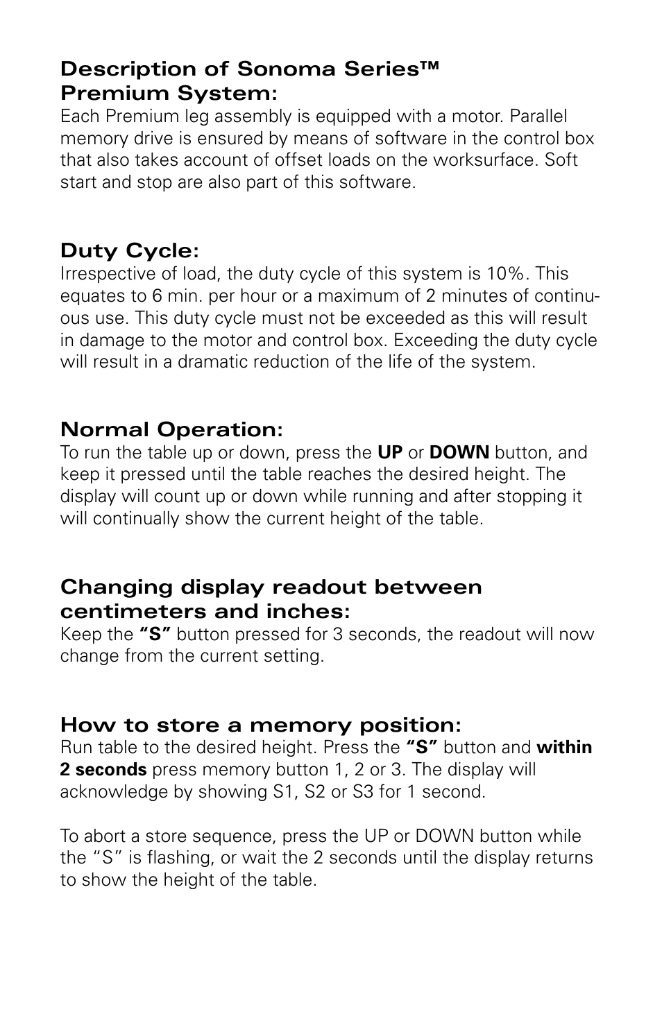 Workrite Sonoma Series PREMIUM User Guide User Manual | Page 4 / 6