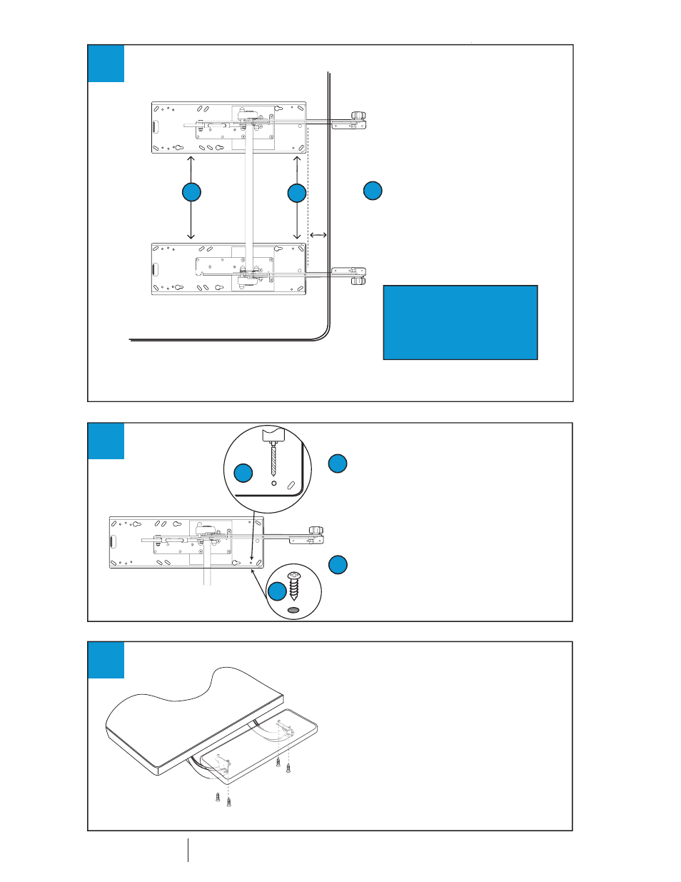 Workrite 2421-17TG Gemini Arm Slide User Manual | Page 3 / 3