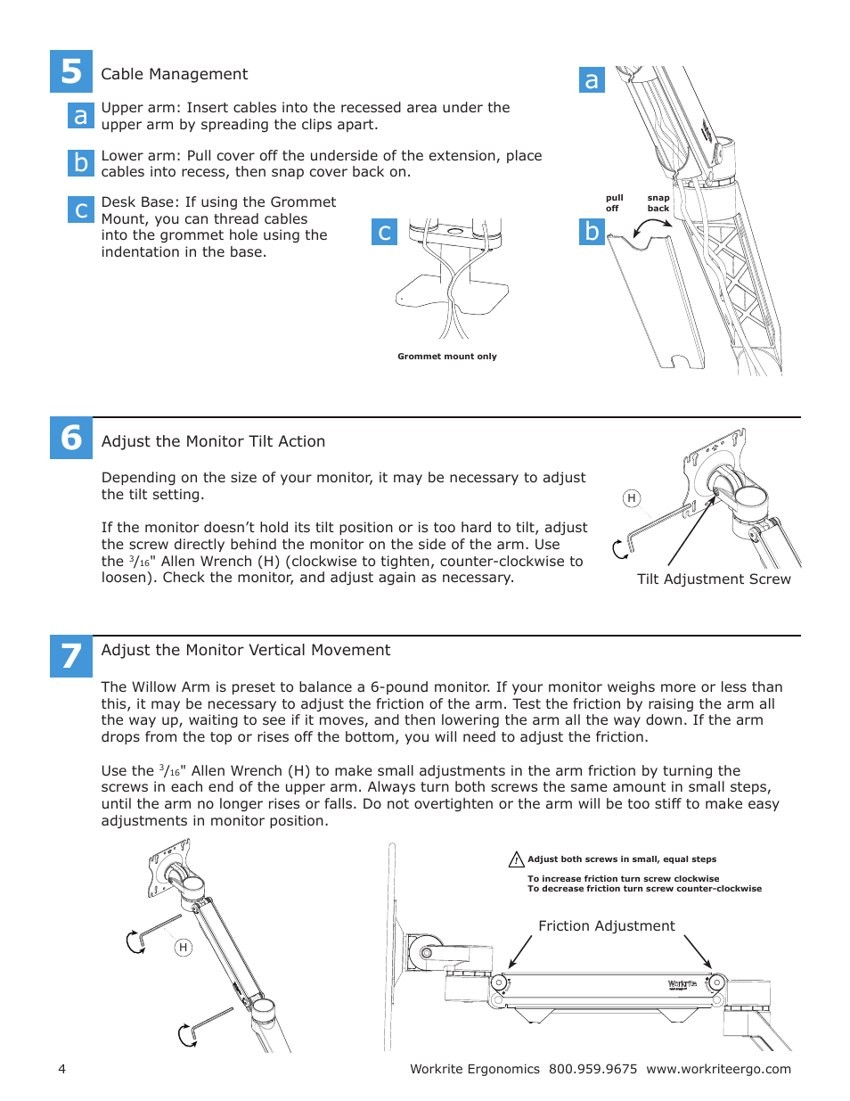 Ba b | Workrite Willow Dual-Wide Upgrade Instructions User Manual | Page 4 / 4