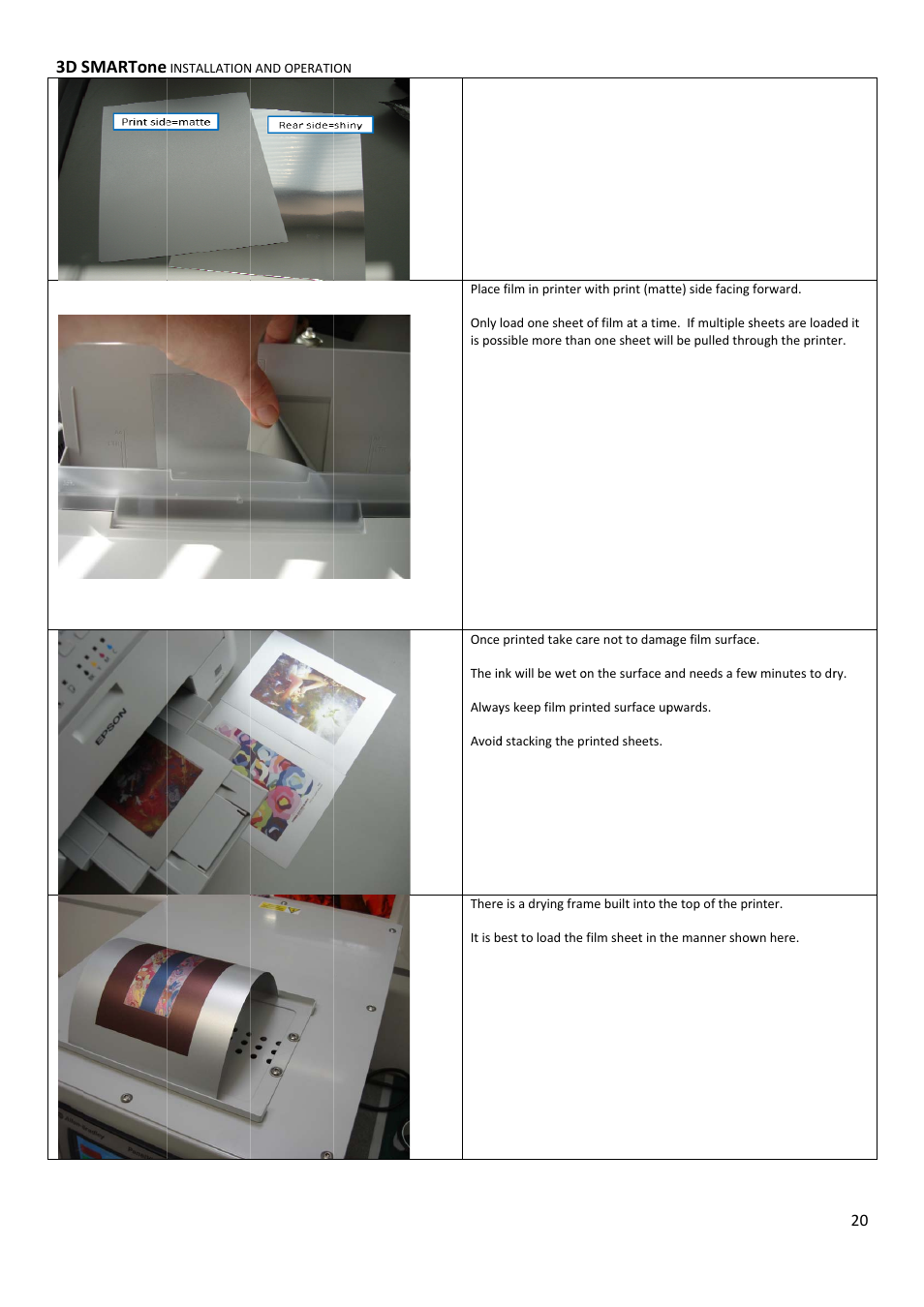 3d s, Smartone | Xpres 3D SMARTone User Manual | Page 20 / 25