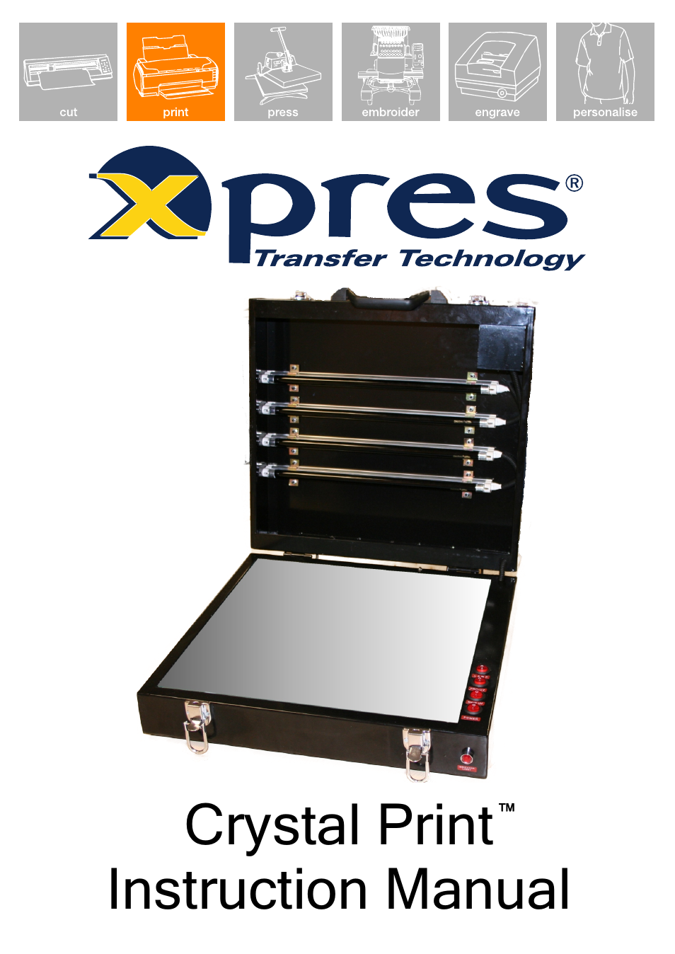 Xpres Crystal Print User Manual | 5 pages