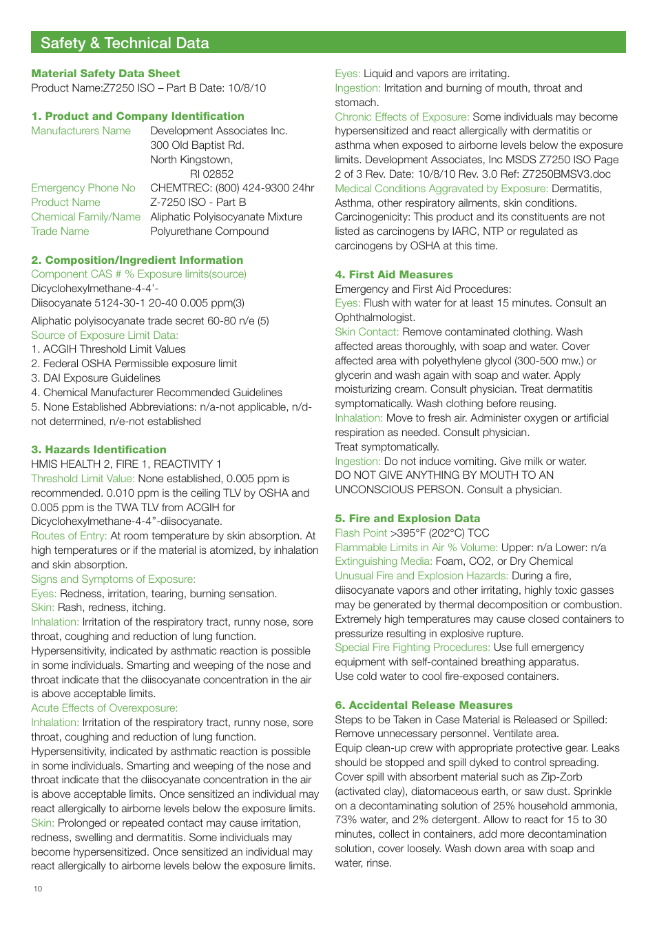 Safety & technical data | Xpres Easy Dome User Manual | Page 10 / 12