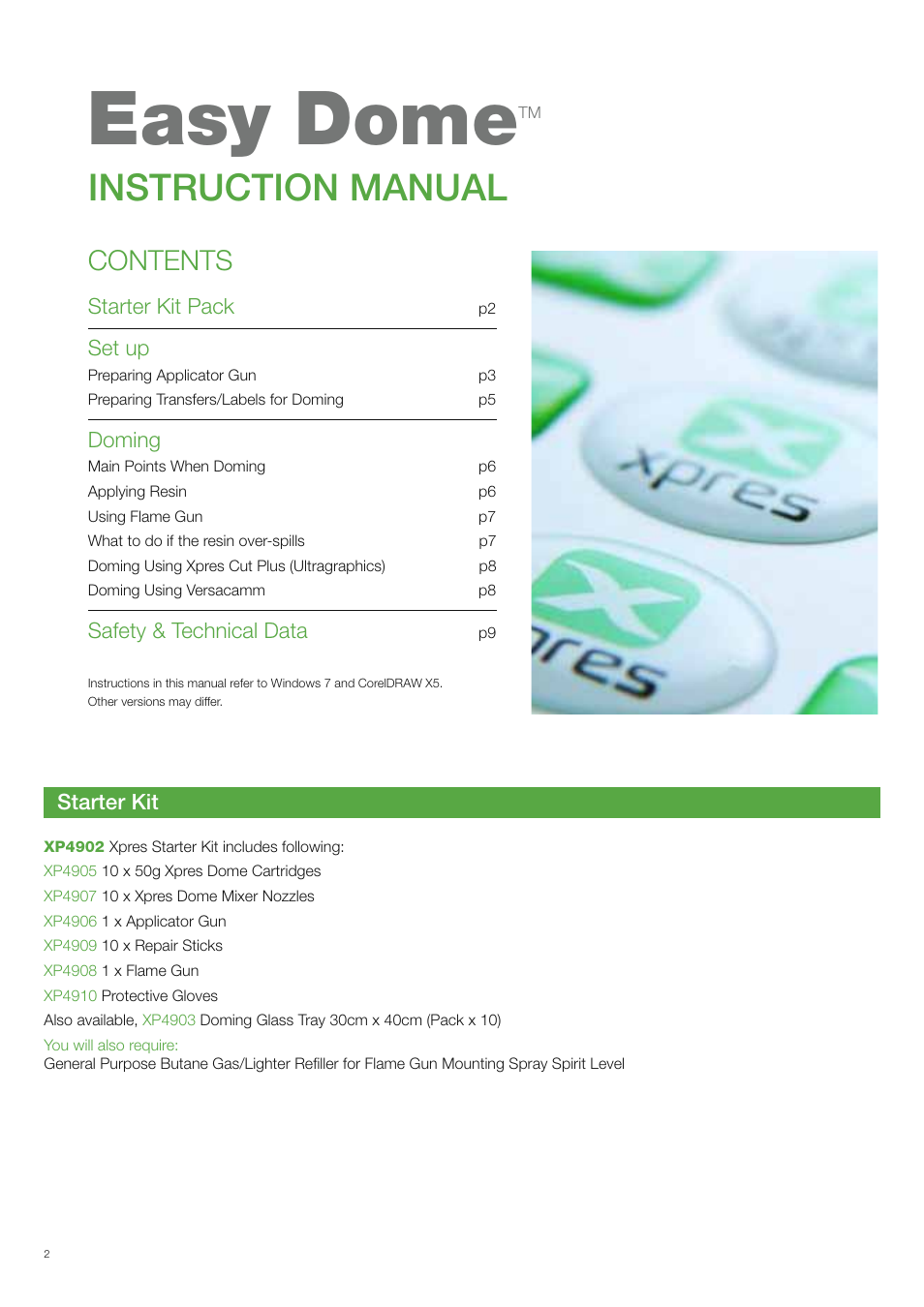 Xpres Easy Dome User Manual | Page 2 / 12