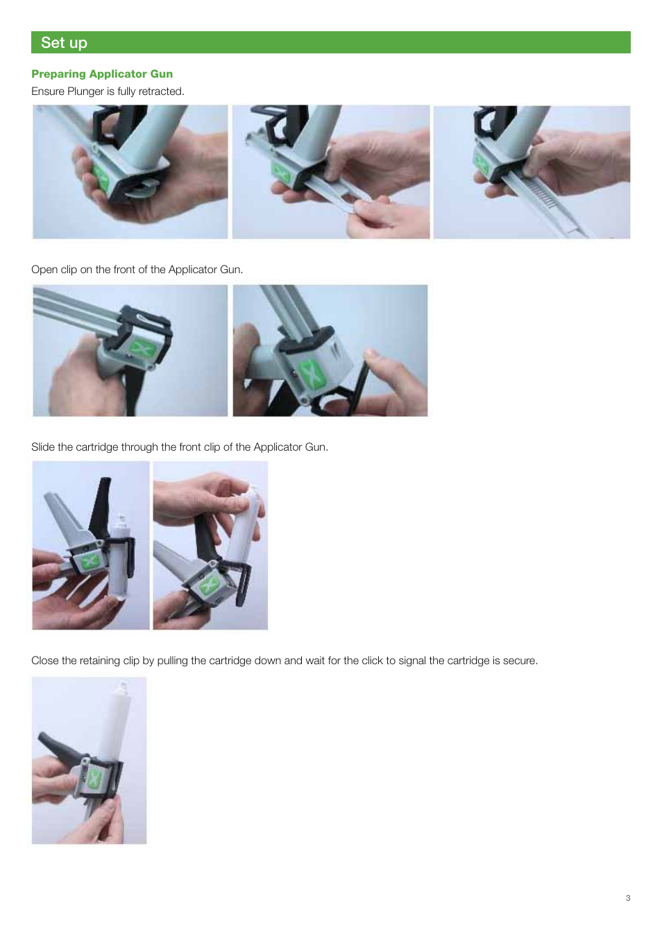 Set up | Xpres Easy Dome User Manual | Page 3 / 12