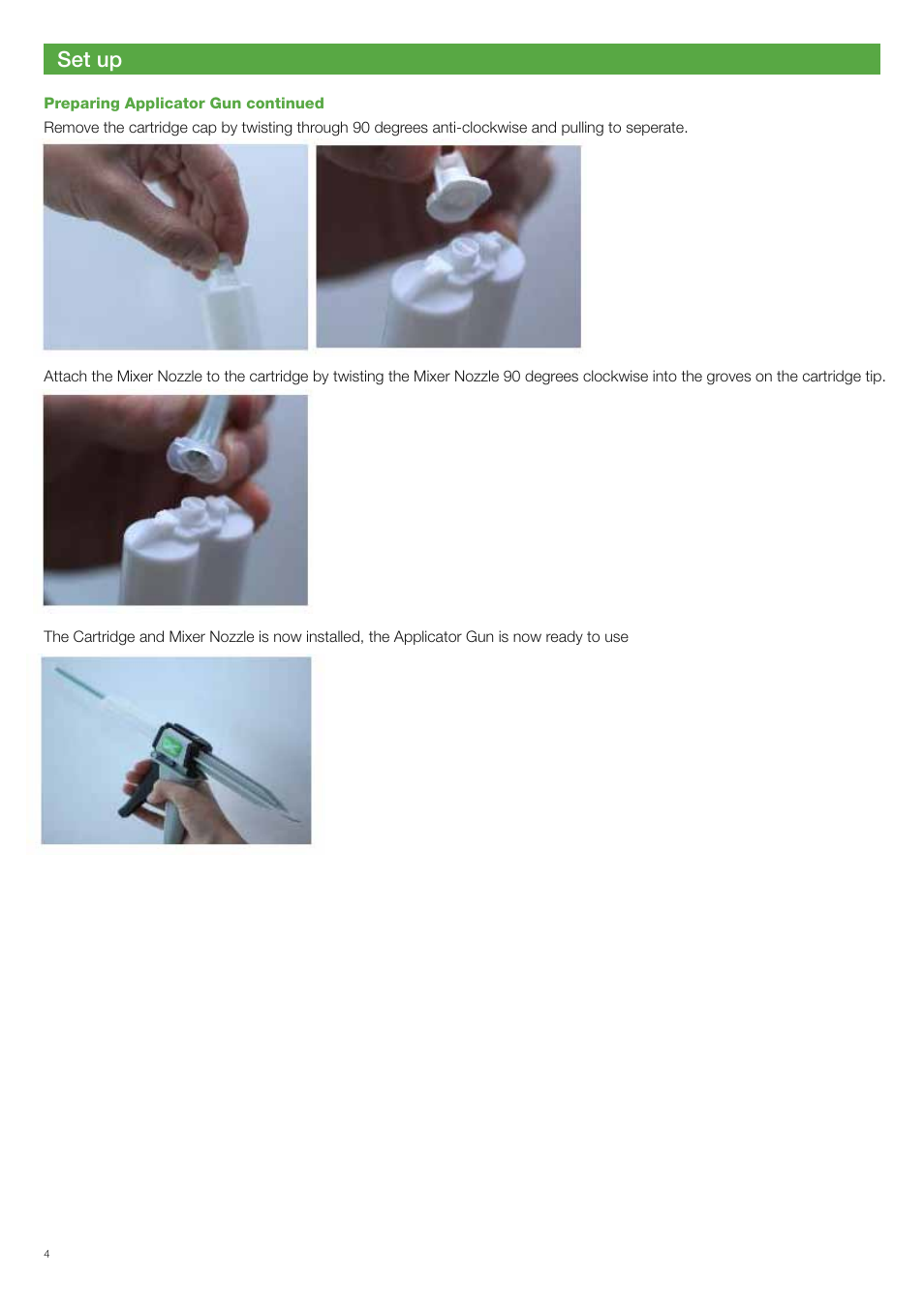 Set up | Xpres Easy Dome User Manual | Page 4 / 12