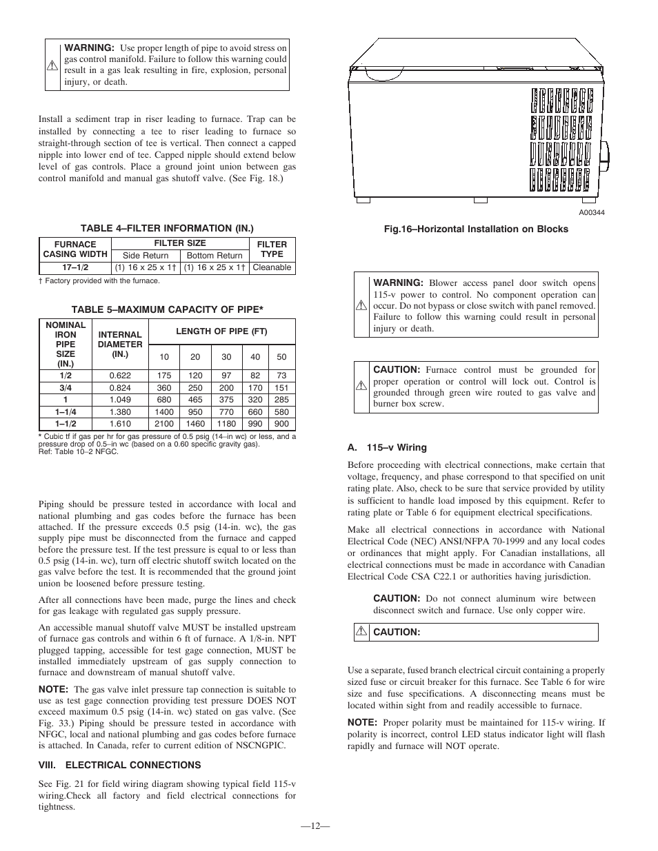 Bryant 312AAV User Manual | Page 12 / 30