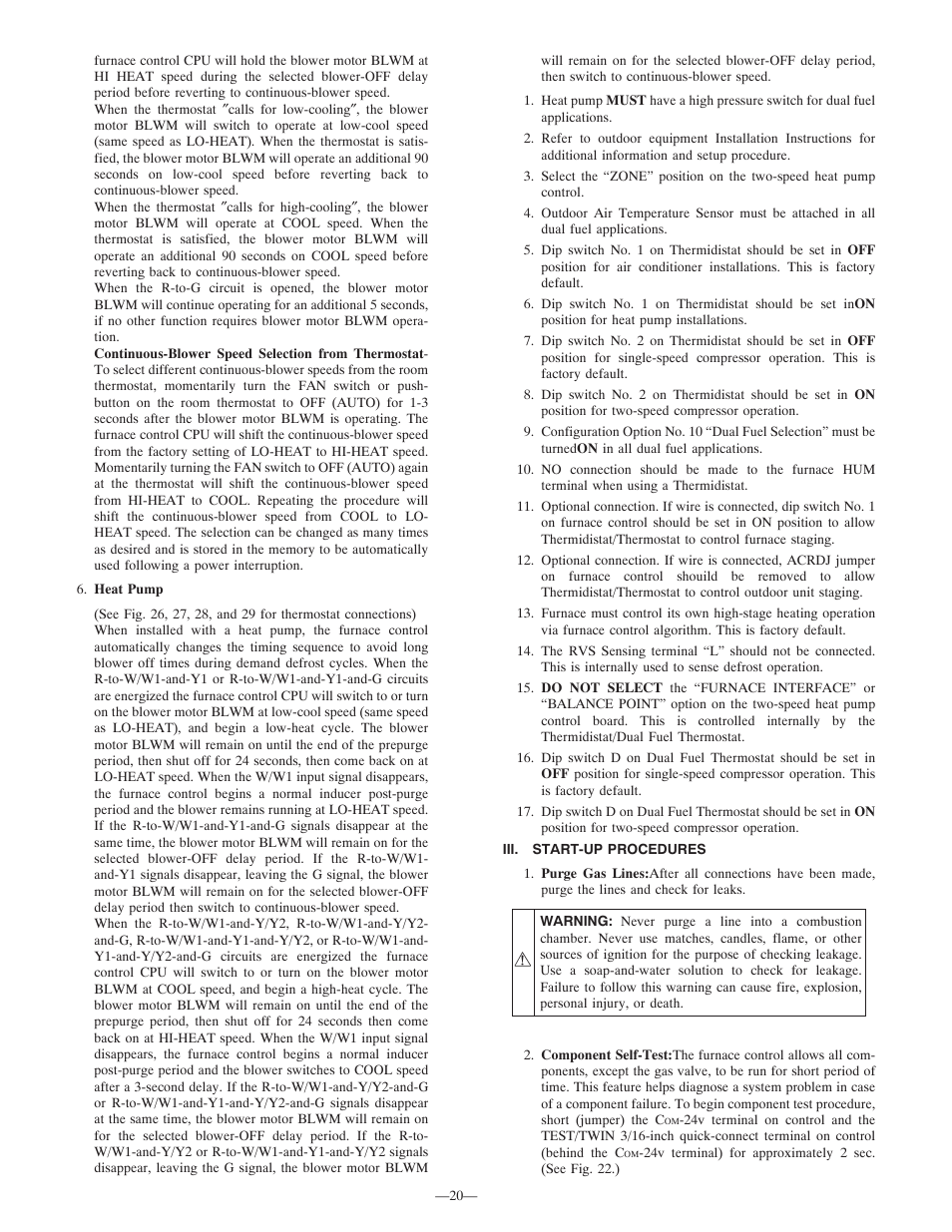 Bryant 312AAV User Manual | Page 20 / 30