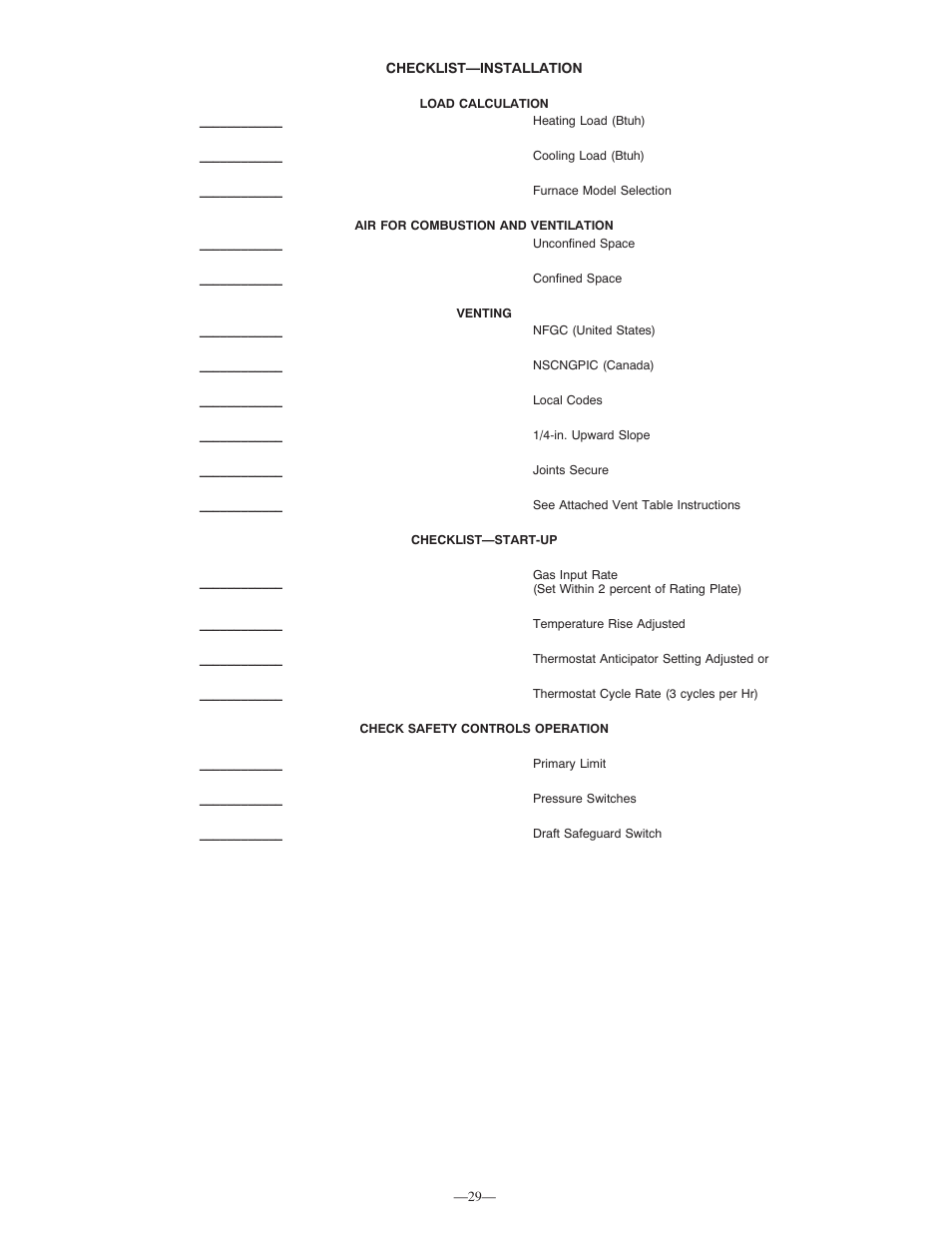 Bryant 312AAV User Manual | Page 29 / 30