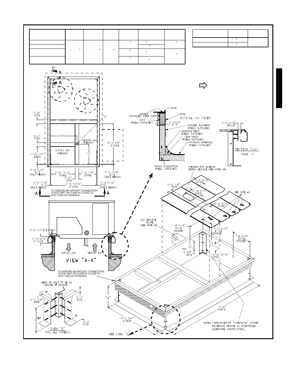 19 accessory dimensions (cont), 548f | Bryant 549B User Manual | Page 19 / 170