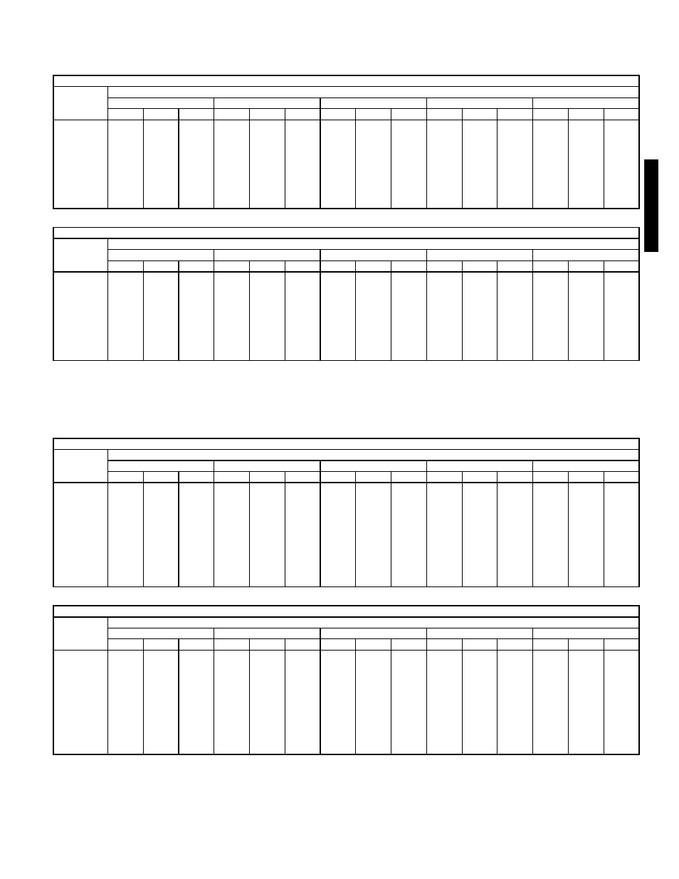 Fan performance — vertical discharge units (cont), 548f | Bryant 549B User Manual | Page 31 / 170