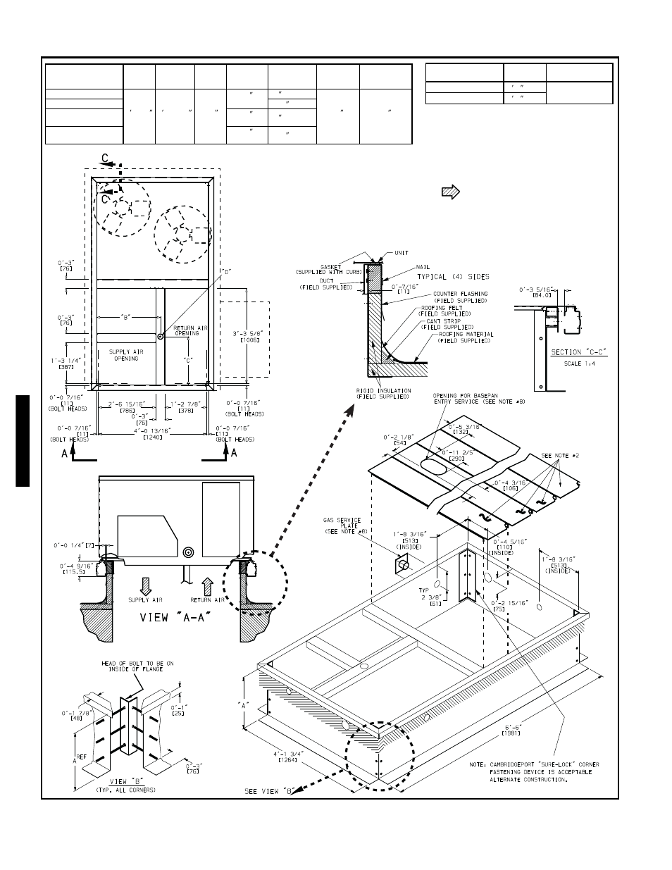 80 accessory dimensions (cont) | Bryant 549B User Manual | Page 80 / 170