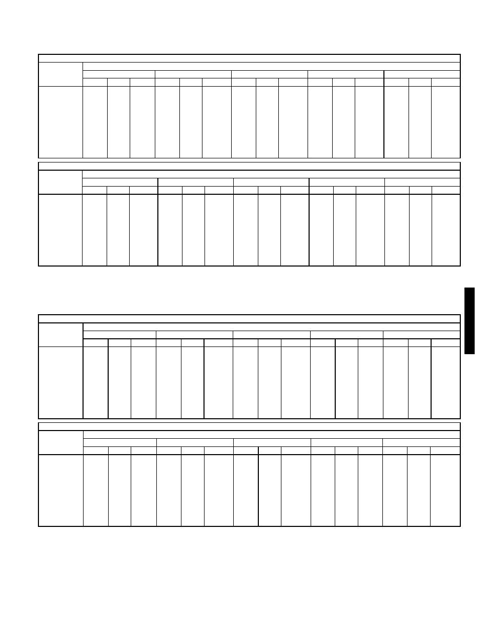 Fan performance — vertical discharge units (cont) | Bryant 549B User Manual | Page 95 / 170