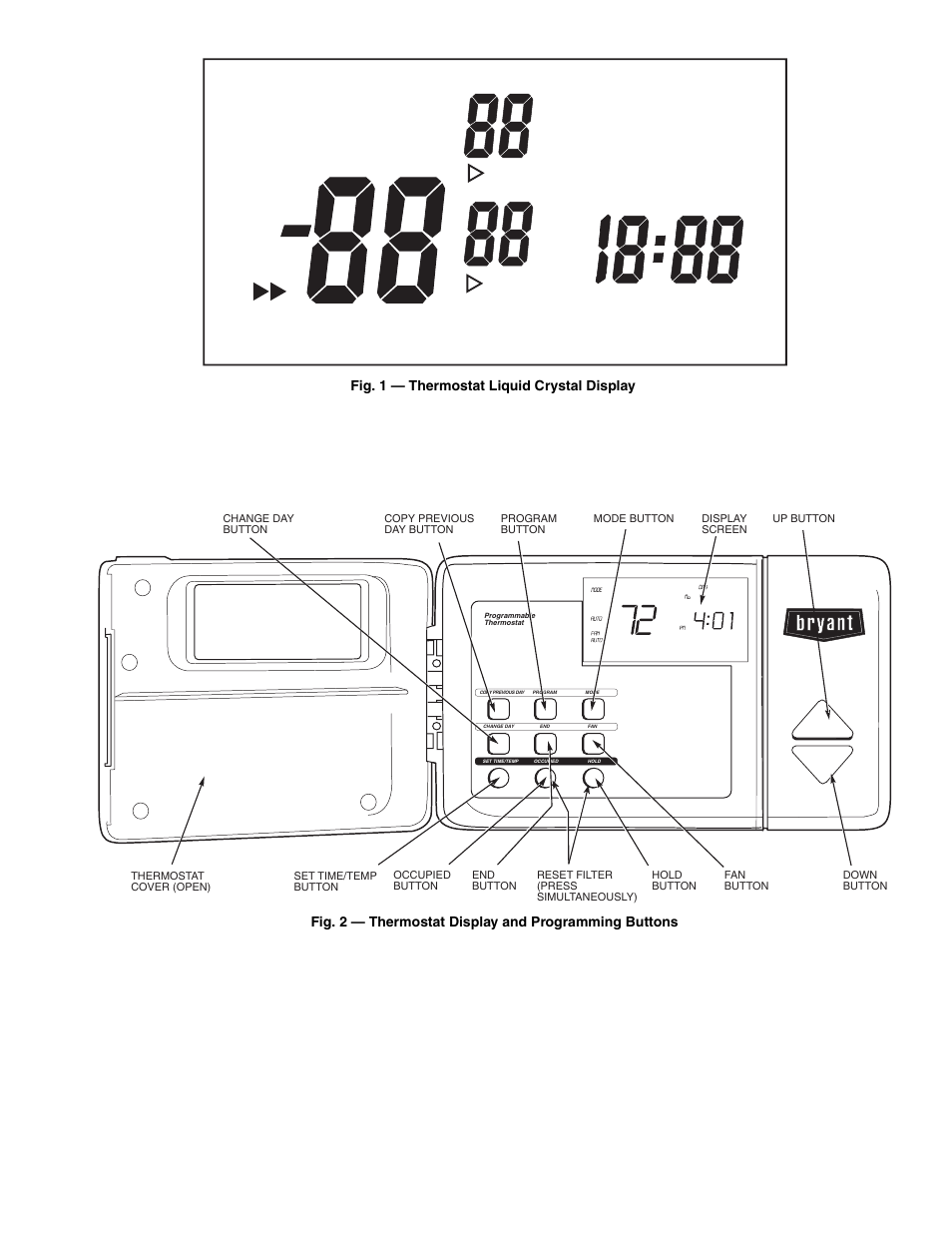 Oc1 un1 oc2 un2 | Bryant OM TSTAT-1 User Manual | Page 3 / 4