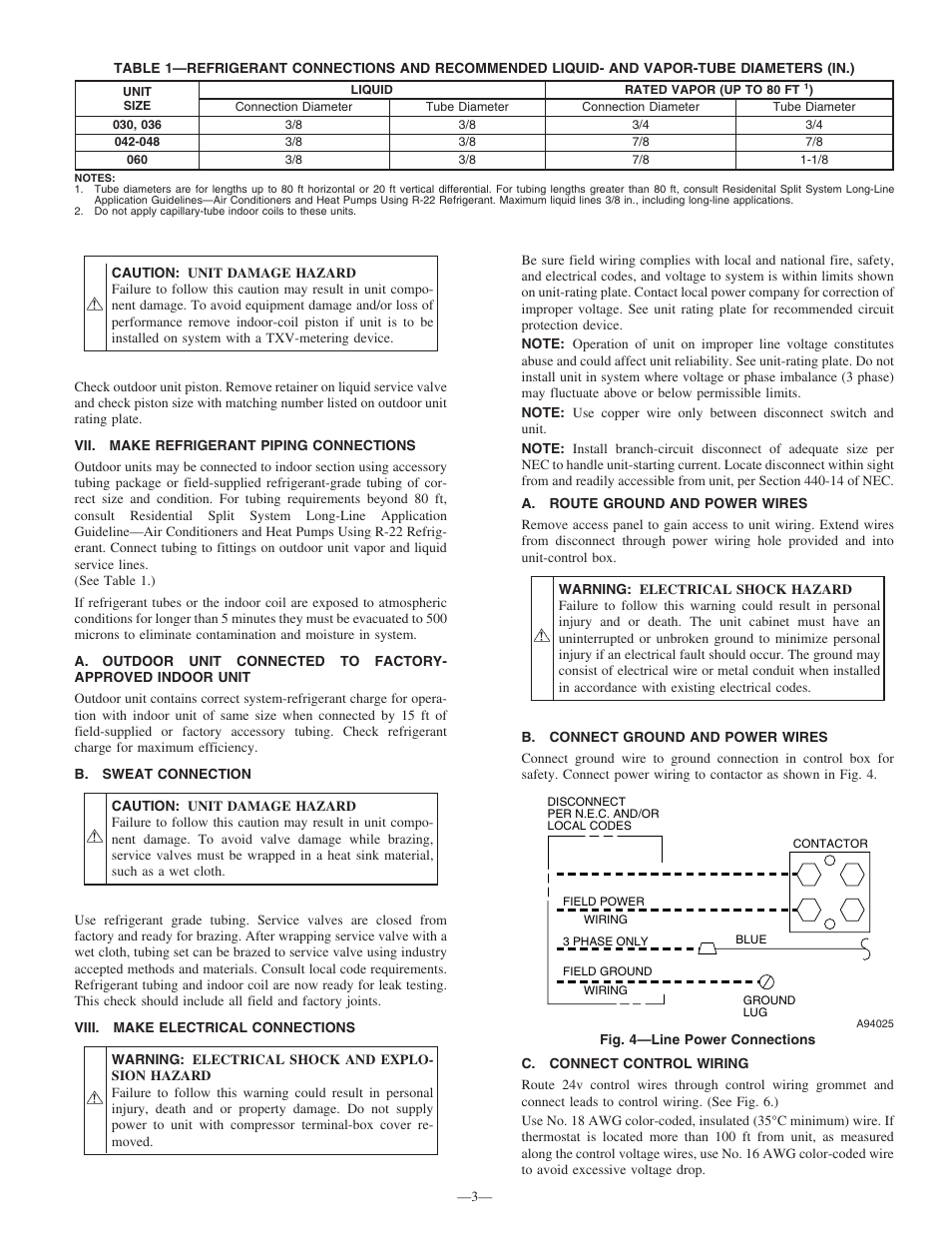 Bryant R-22 561G User Manual | Page 3 / 6