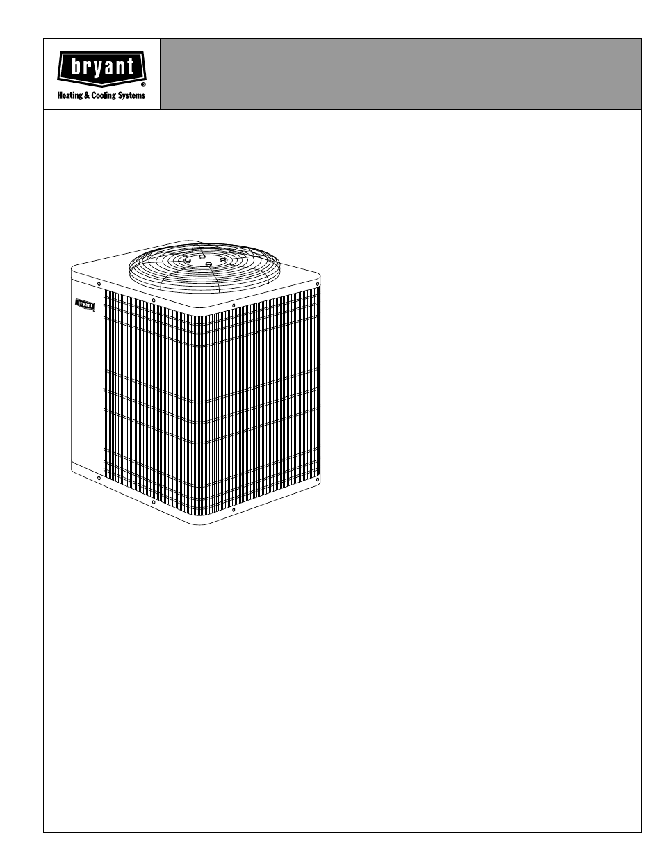 Bryant 594D User Manual | 24 pages