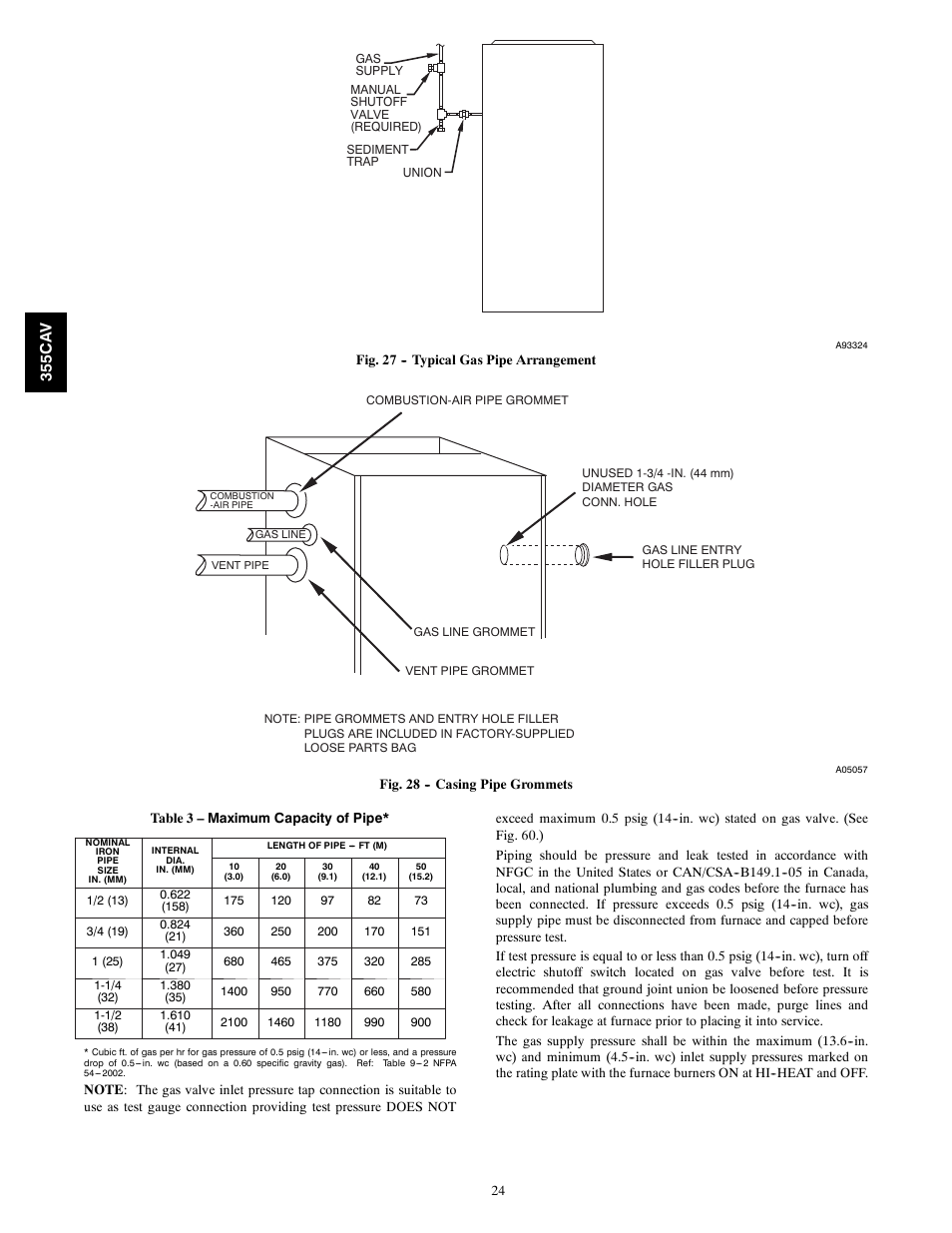 Bryant 355CAV User Manual | Page 24 / 62