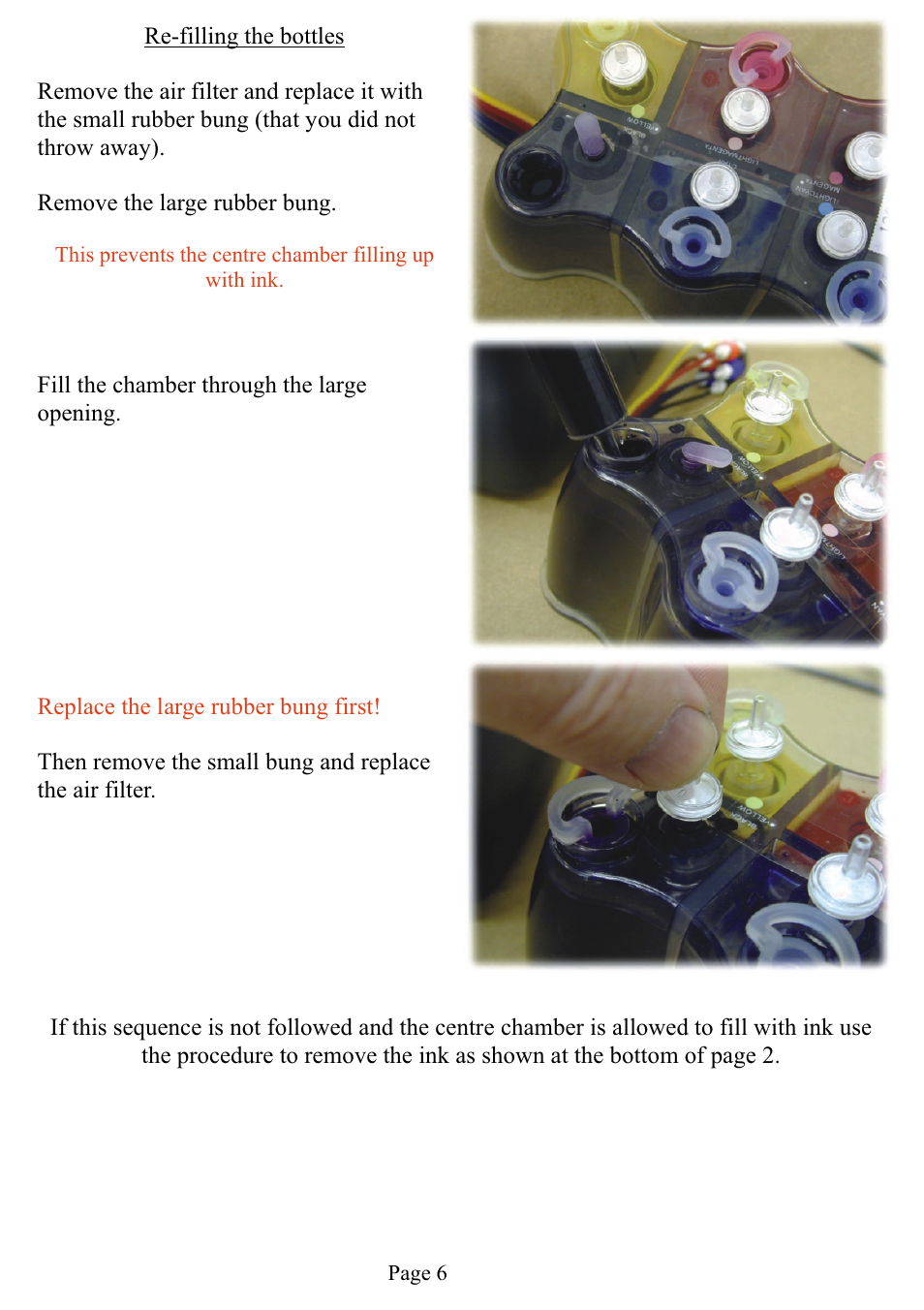 Xpres Subli-Print Epson 1290: Bulk Feed (XP5019 - Version 4) installation instructions User Manual | Page 6 / 7