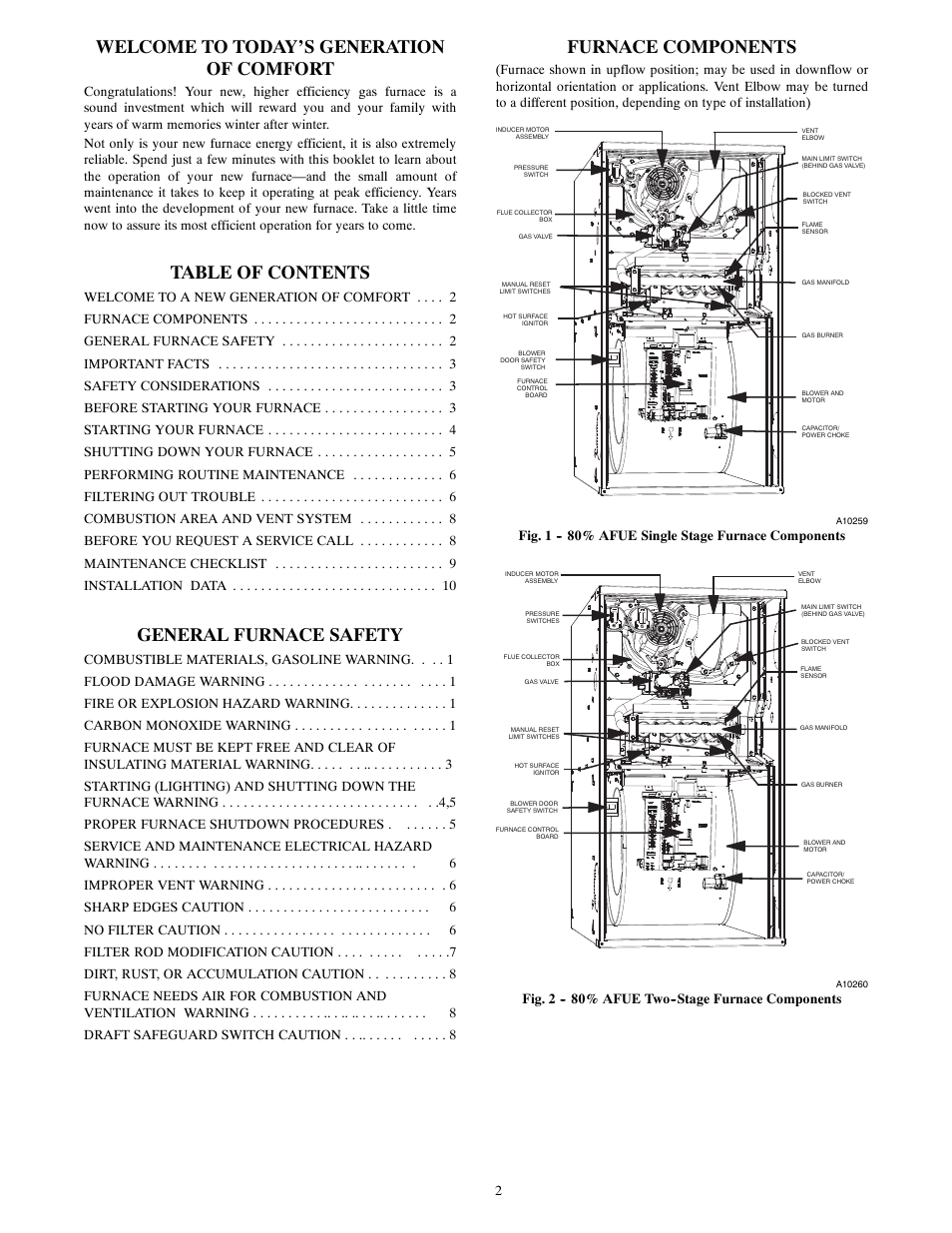Bryant A10252 User Manual | Page 2 / 10