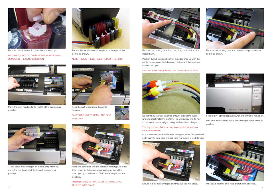 Xpres Subli-Print Epson 1400: Manual User Manual | Page 5 / 9