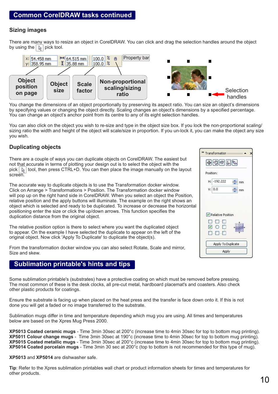 Xpres Subli-Print Epson 4450 Pro: Manual User Manual | Page 12 / 13