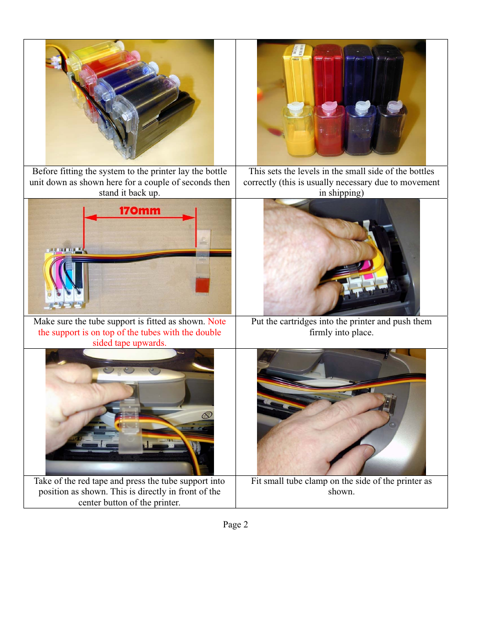 Xpres Subli-Print Epson D88: Bulk Feed instructions - Series 3 User Manual | Page 2 / 4