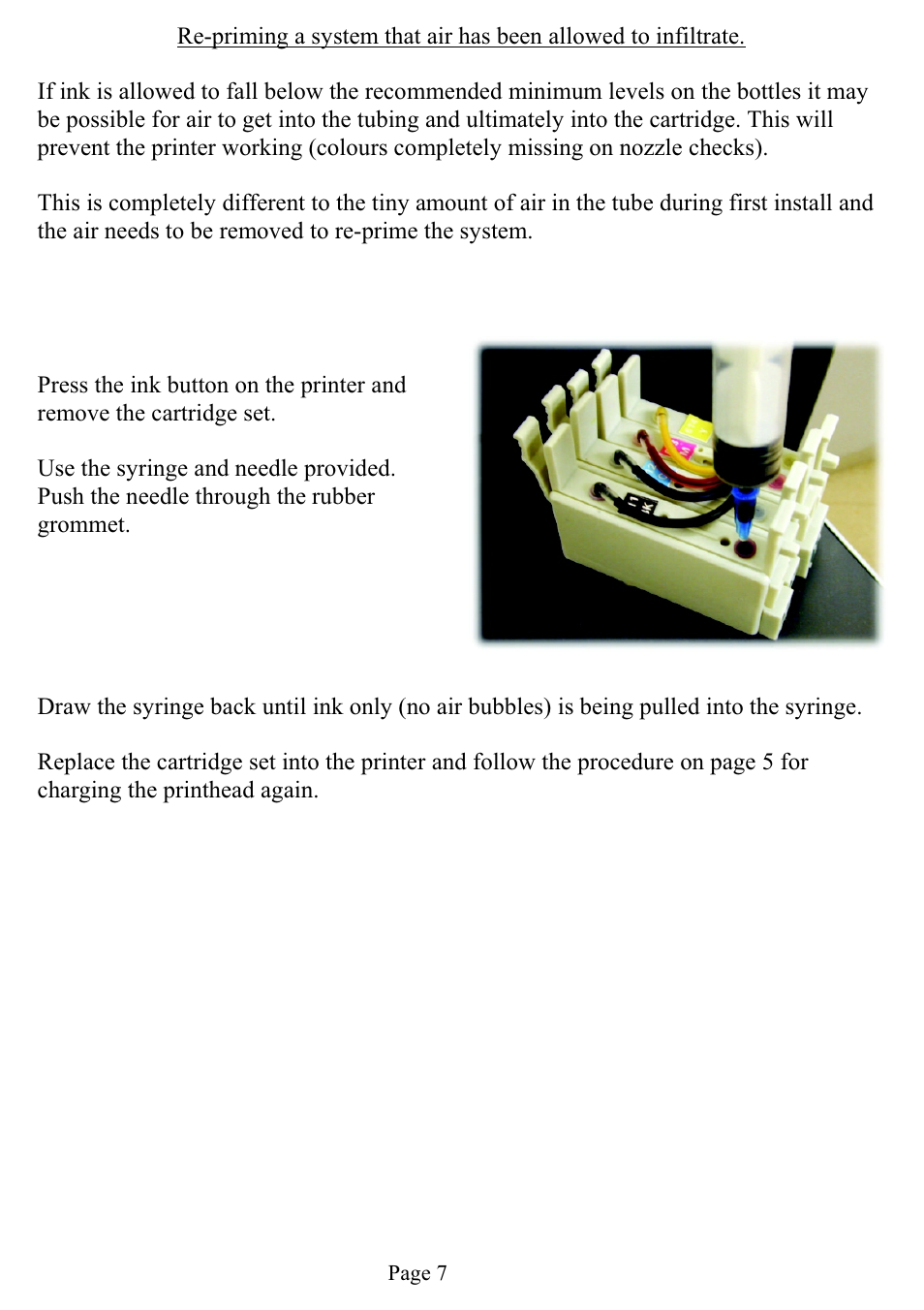 Xpres Subli-Print Epson D88: Bulk Feed Instructions (new series 4) User Manual | Page 7 / 8