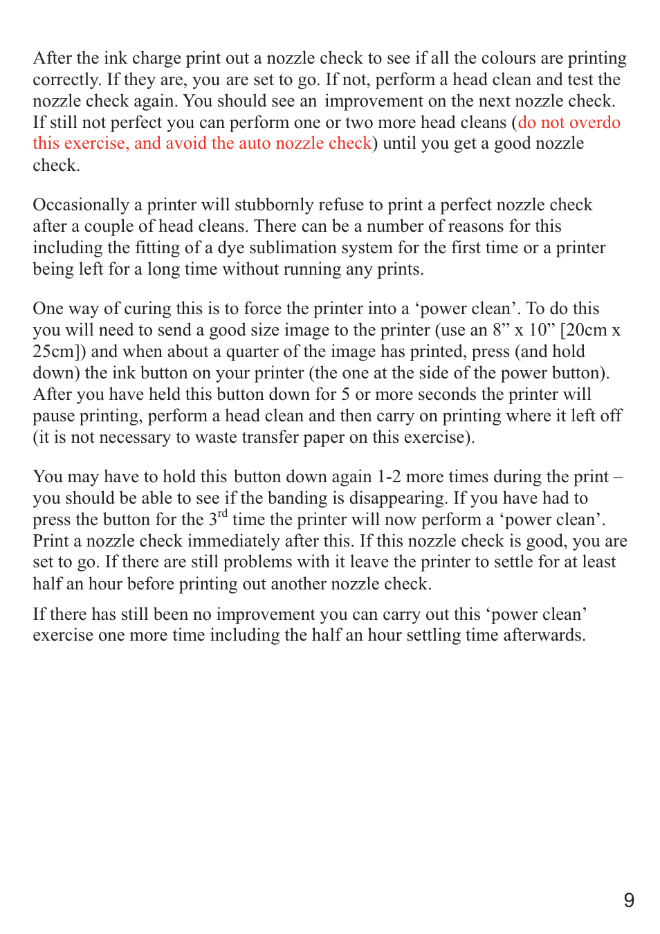 Xpres Subli-Print Epson R1800: Manual User Manual | Page 11 / 19