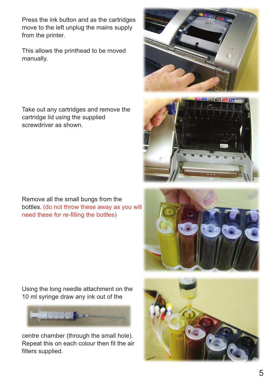Xpres Subli-Print Epson R1800: Manual User Manual | Page 7 / 19